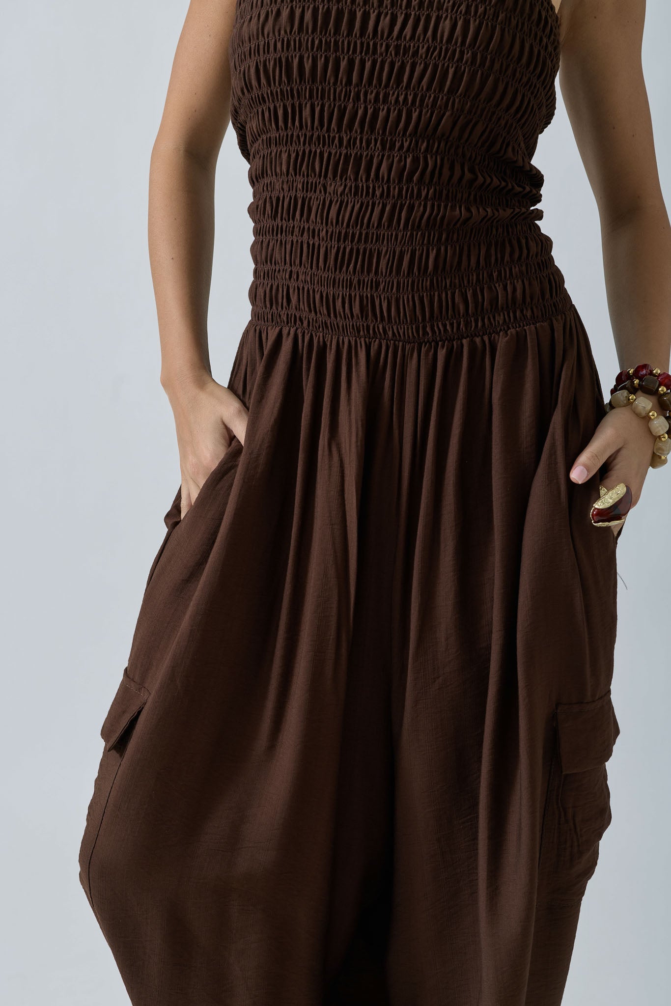 Tuta Boho Testa di moro|Colore:Testa di moro