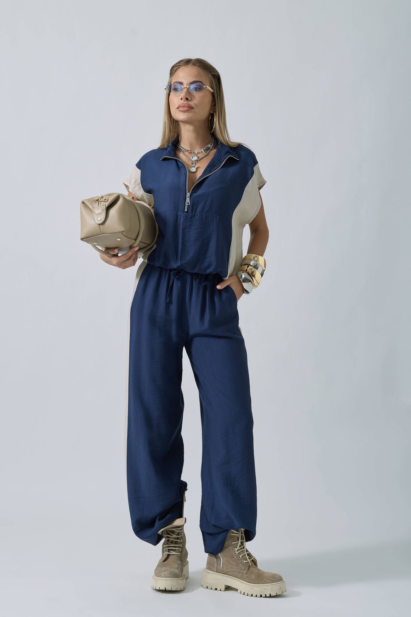 Coordinato Campus blu|Colore:Blu