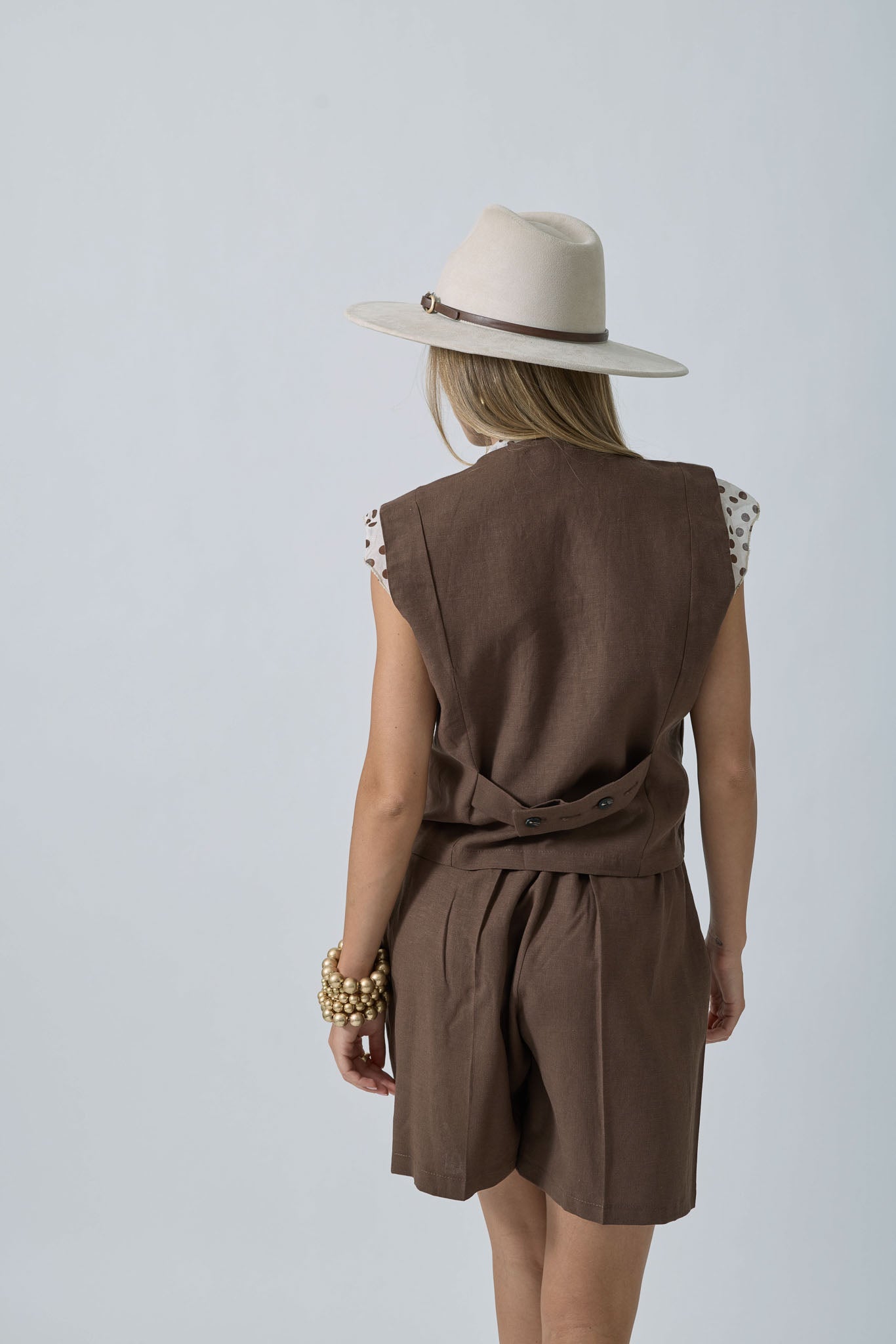 Gilet Atena Testa di moro|Colore:Testa di moro