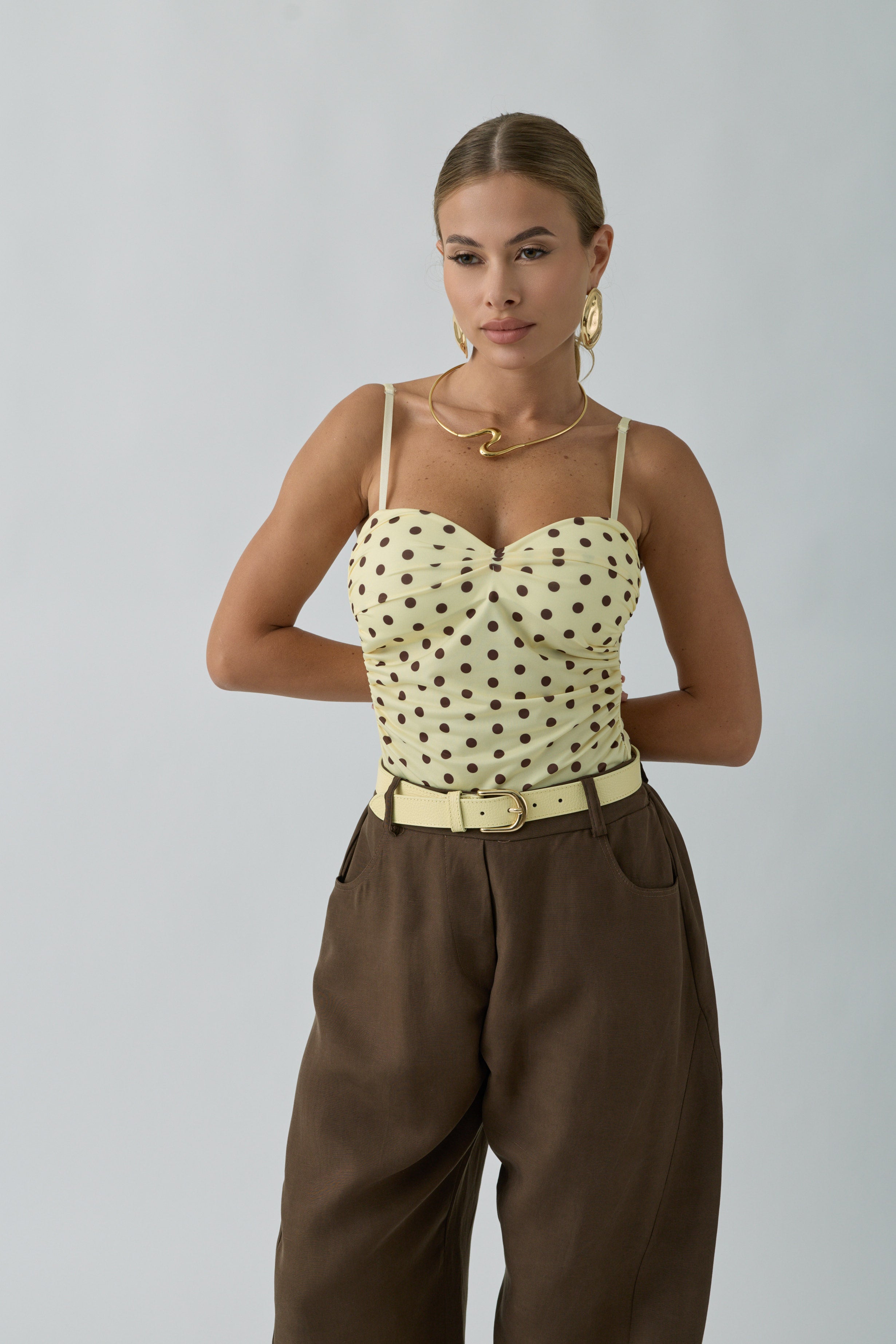 Body Milky giallo|Colore:Giallo