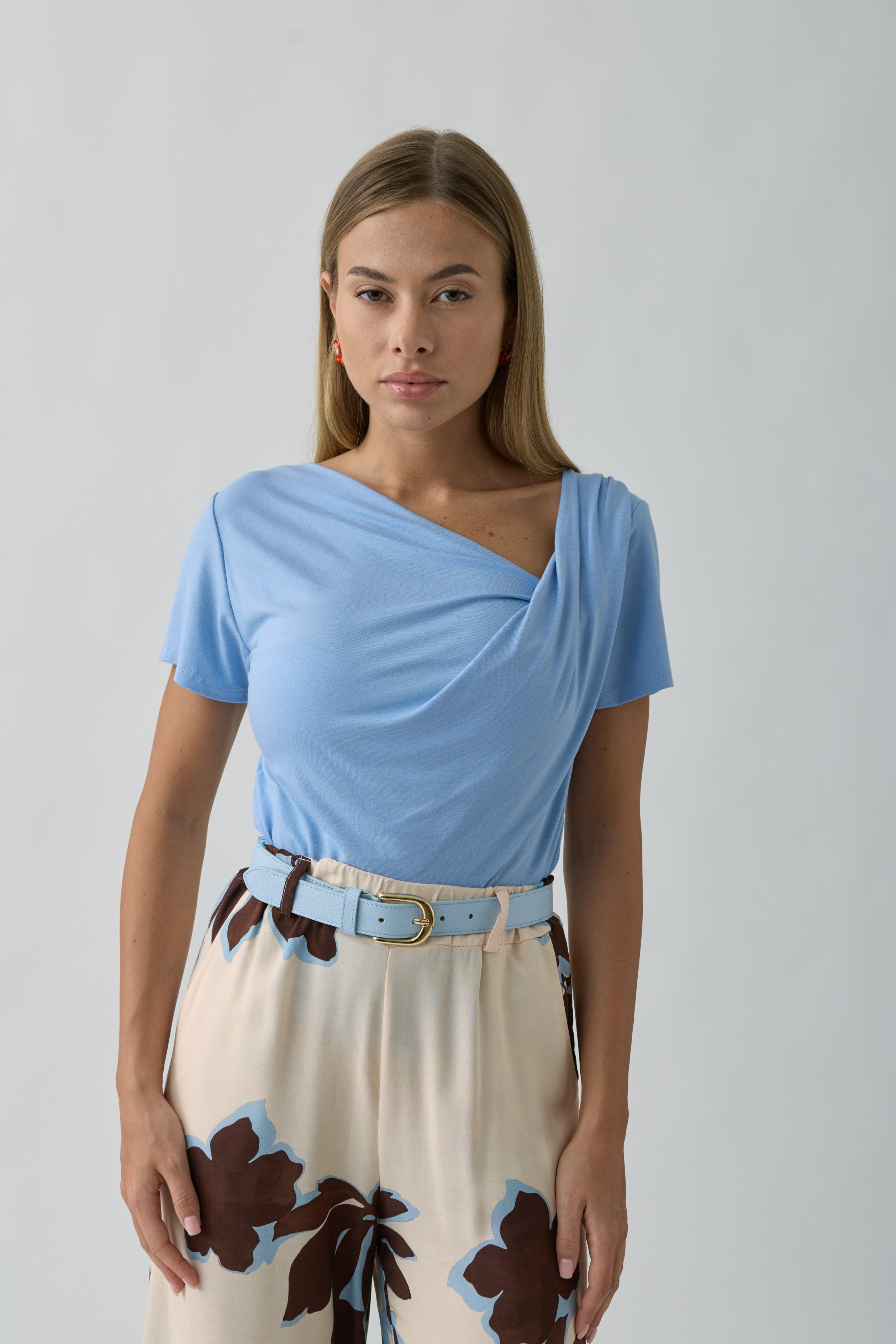 Maglia Onda Celeste|Colore:Celeste