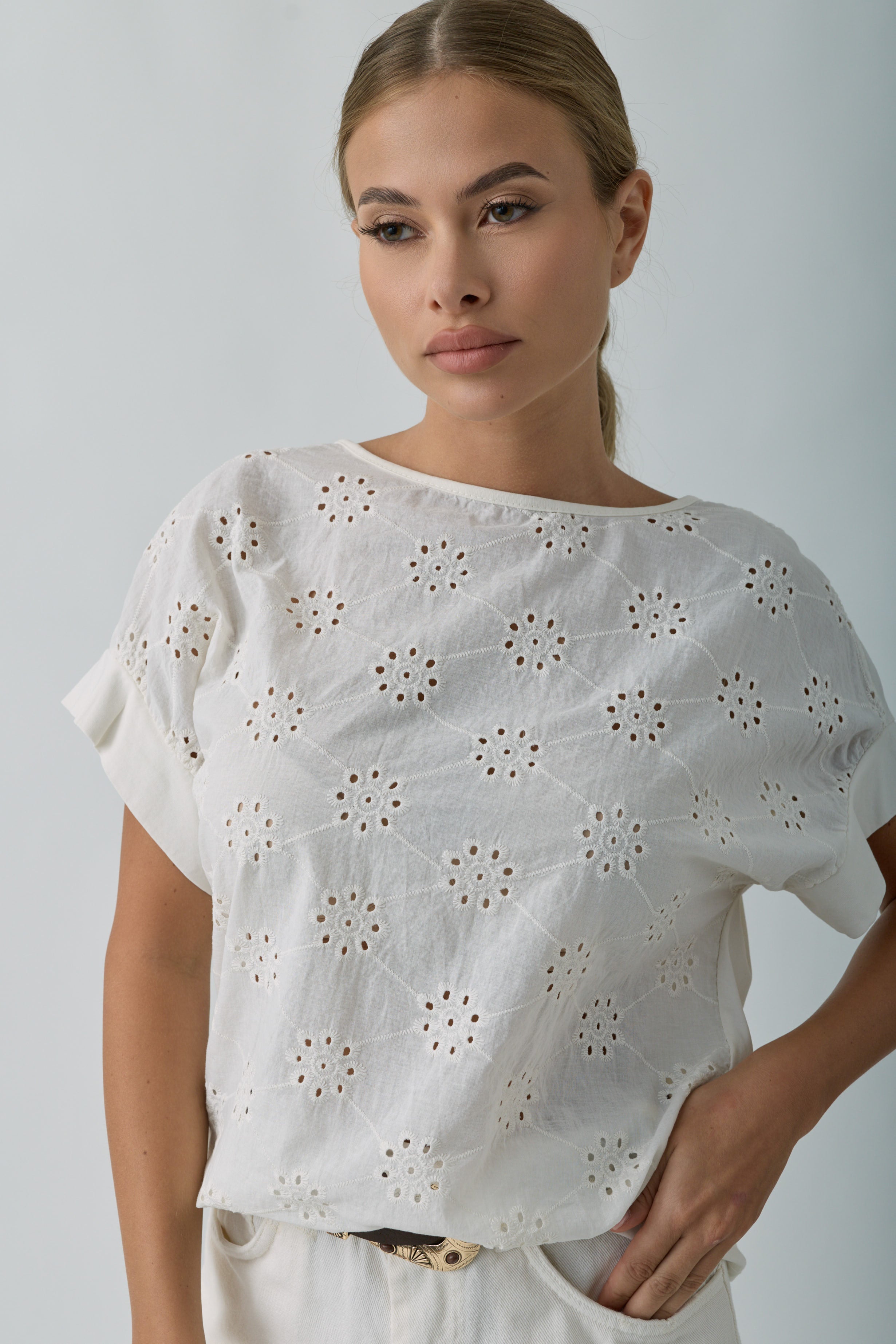 Maglia Alma Gesso|Colore:Gesso