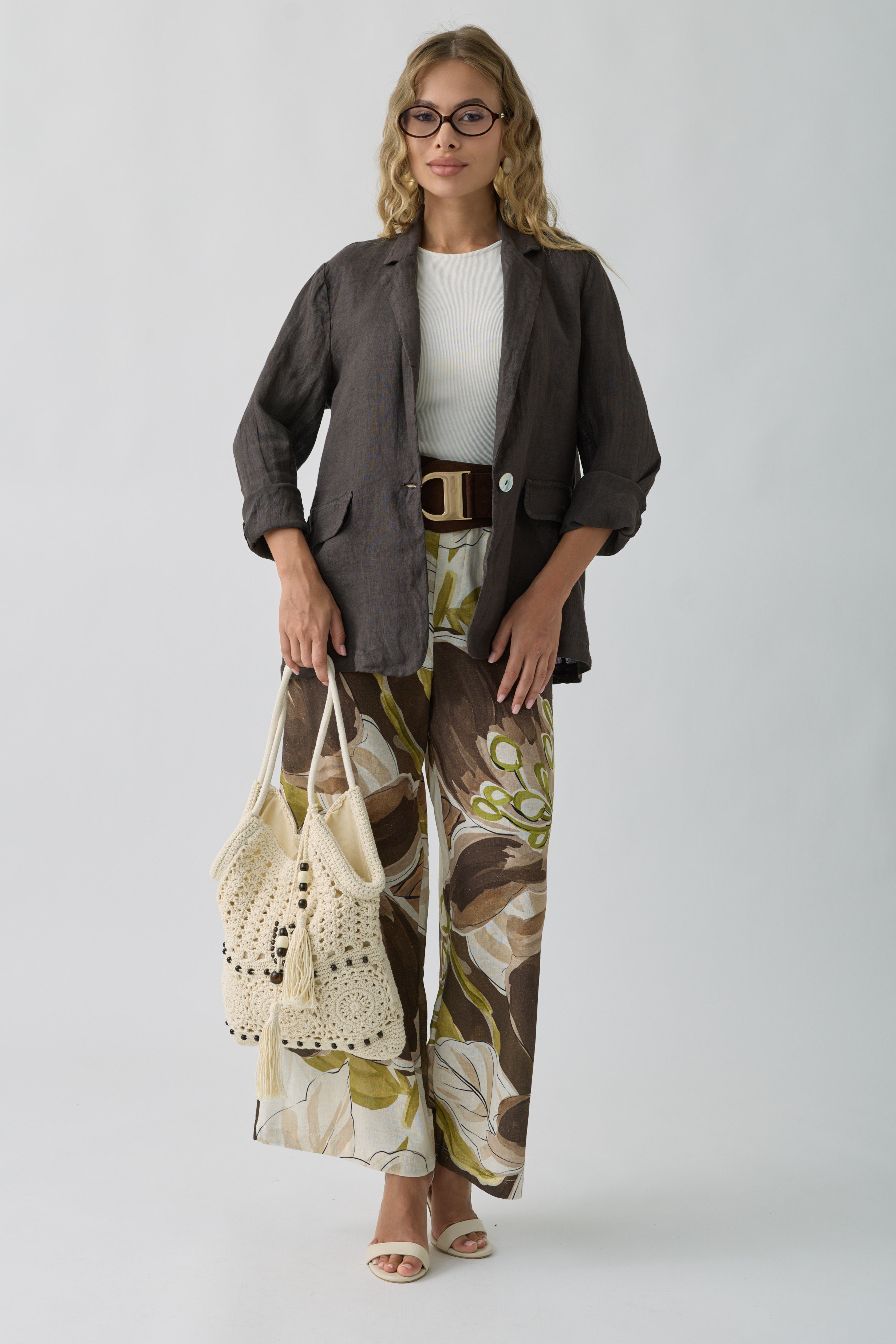 Pantalone Thalia Testa di moro|Colore:Testa di moro