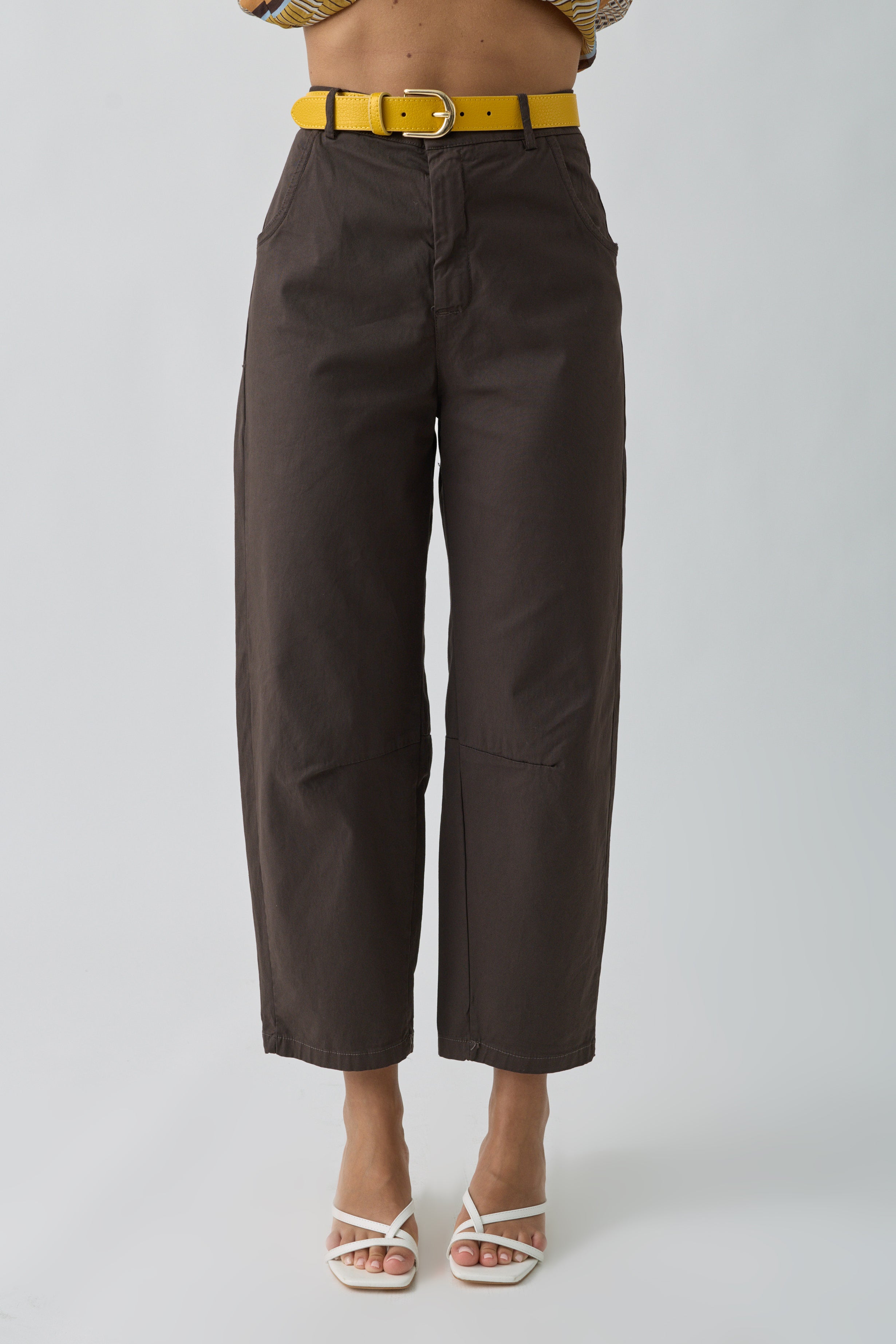 Pantalone Terra Testa di moro|Colore:Testa di moro
