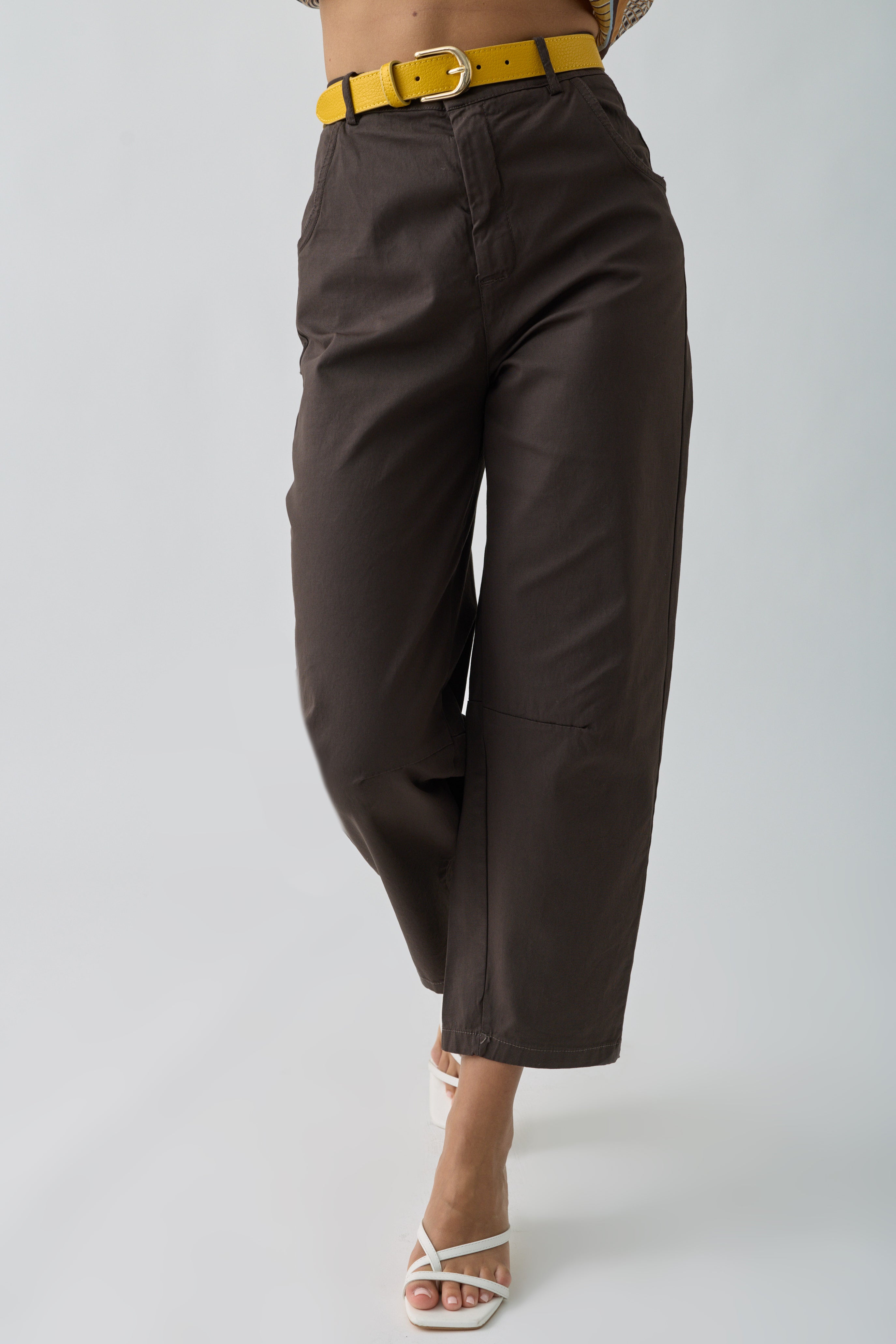 Pantalone Terra Testa di moro|Colore:Testa di moro