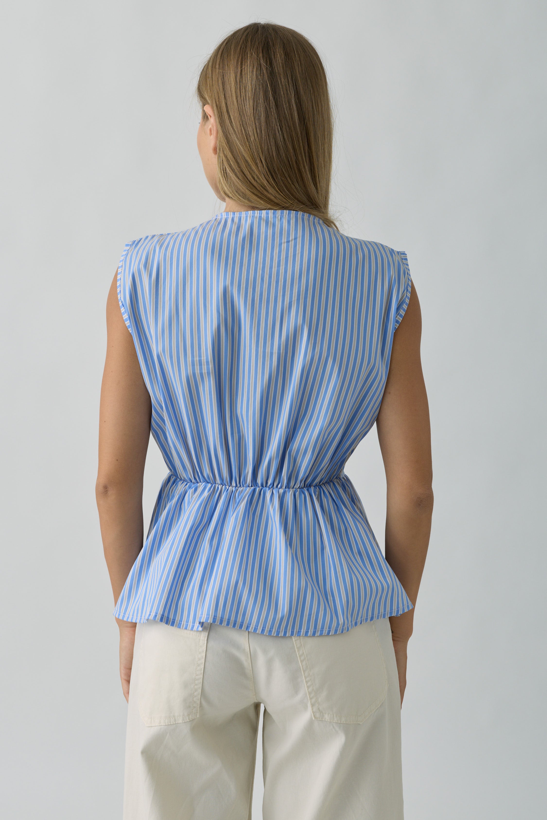 Camicia Con Bottoni Gioiello celeste|Colore:Celeste