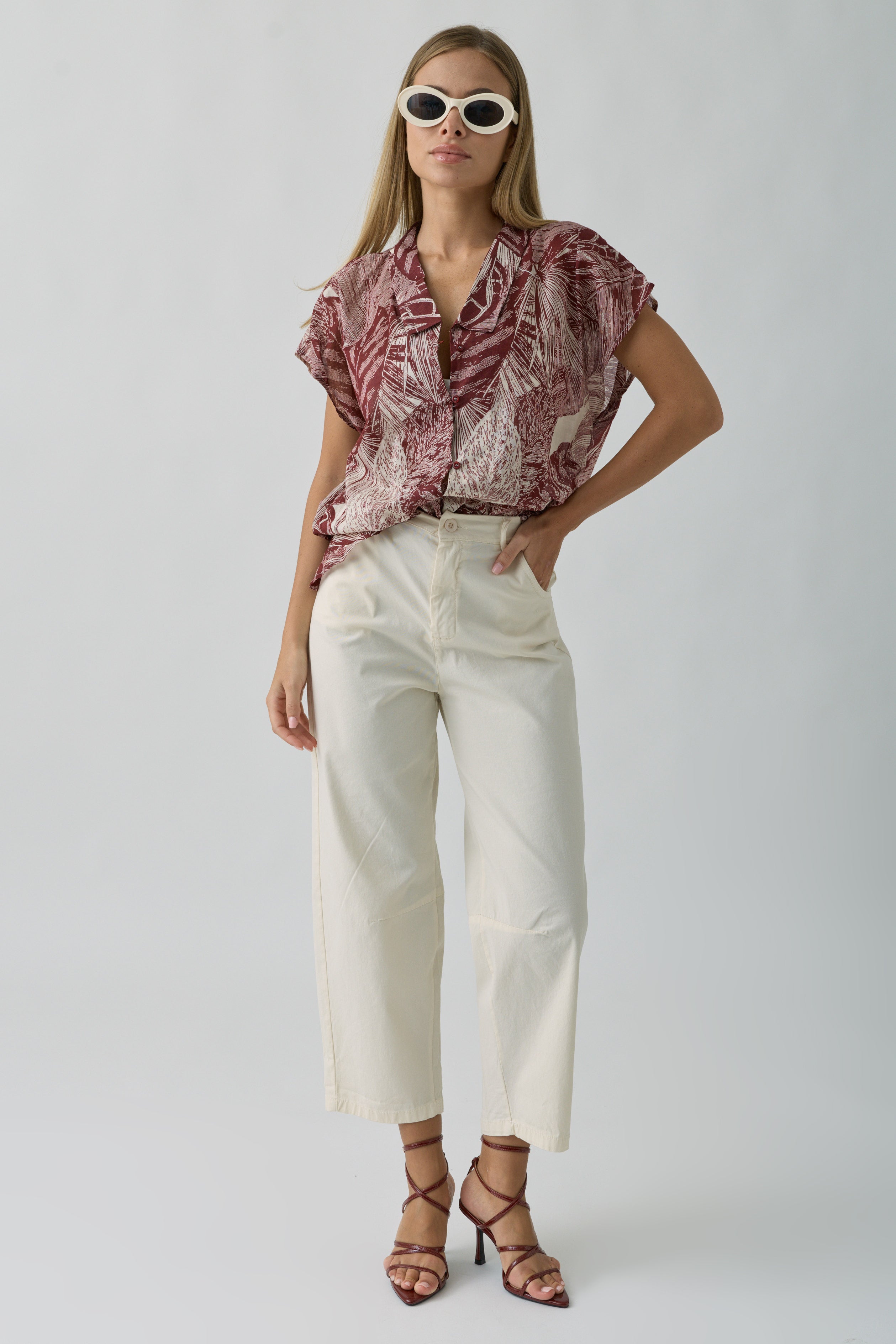 Pantalone Terra Burro|Colore:Burro