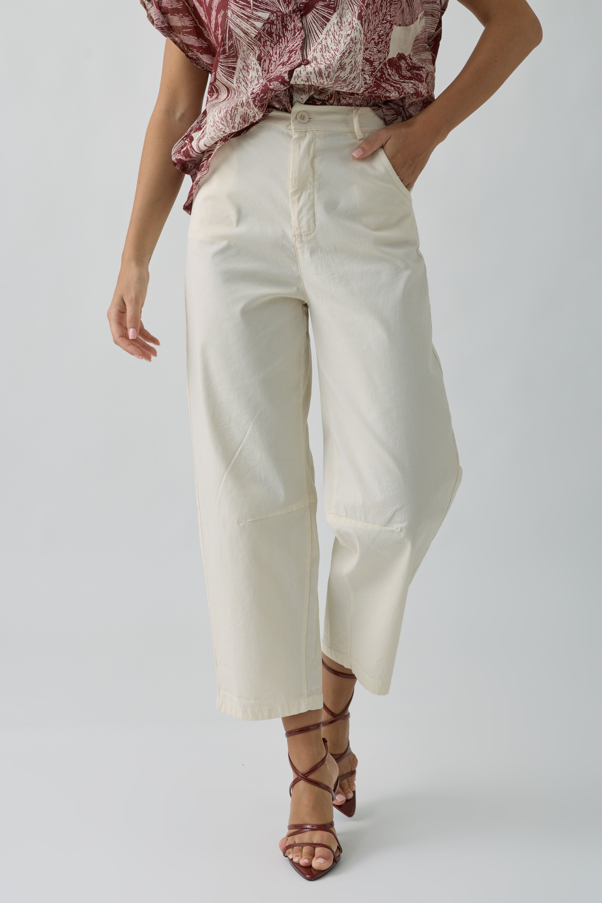 Pantalone Terra Burro|Colore:Burro