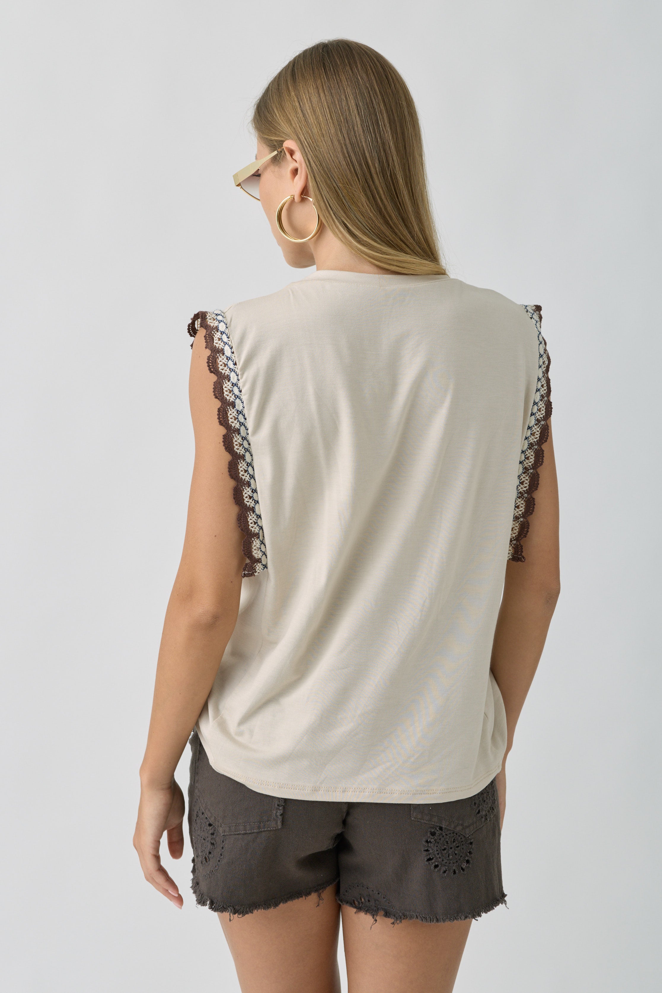 Maglia Dora beige chiaro|Colore:Beige chiaro