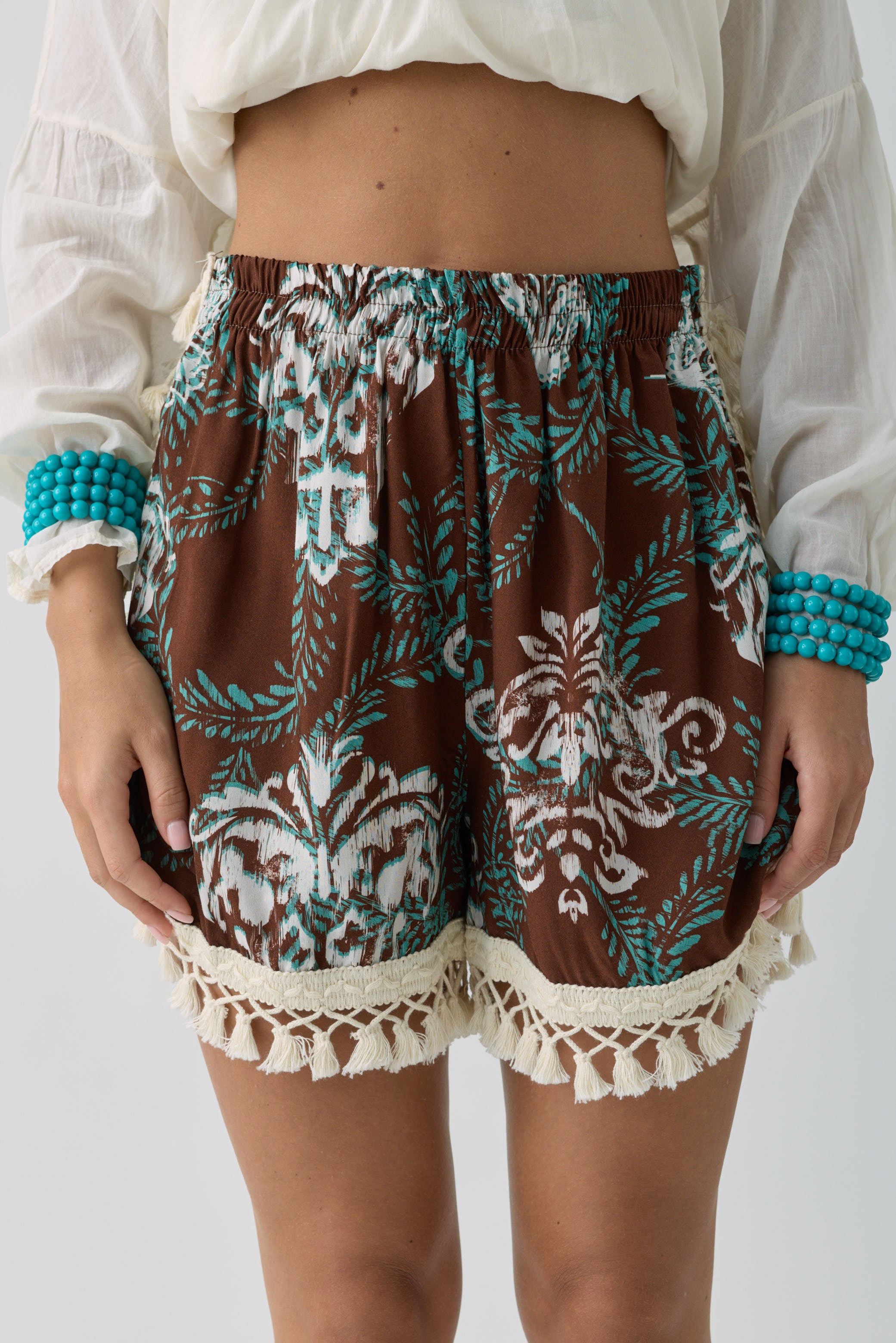 Shorts Ines cacao|Colore:Cacao