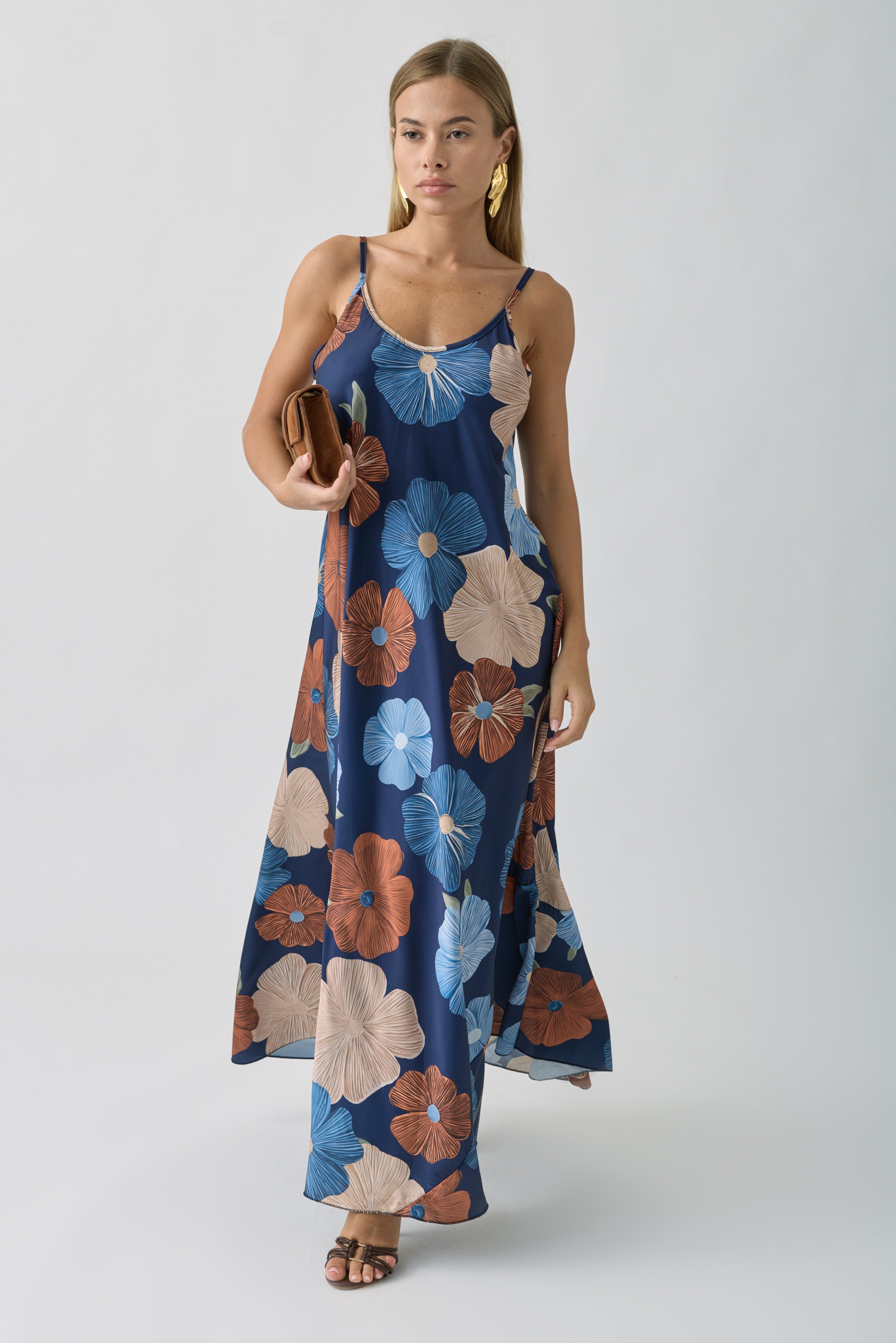 Abito Adele blu|Colore:Blu