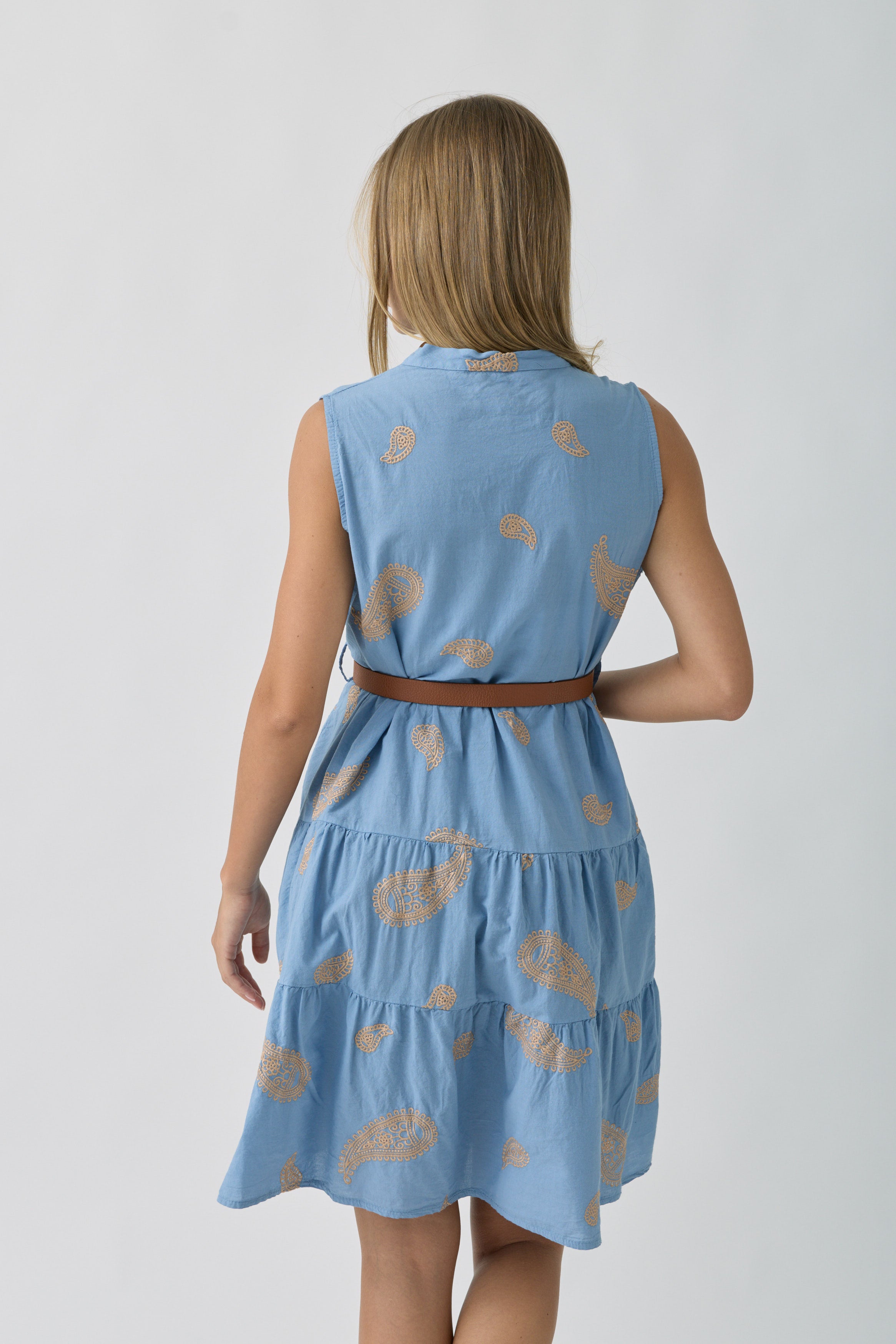 Abito Balze Fantasia Chasmere avion|Colore:Avion