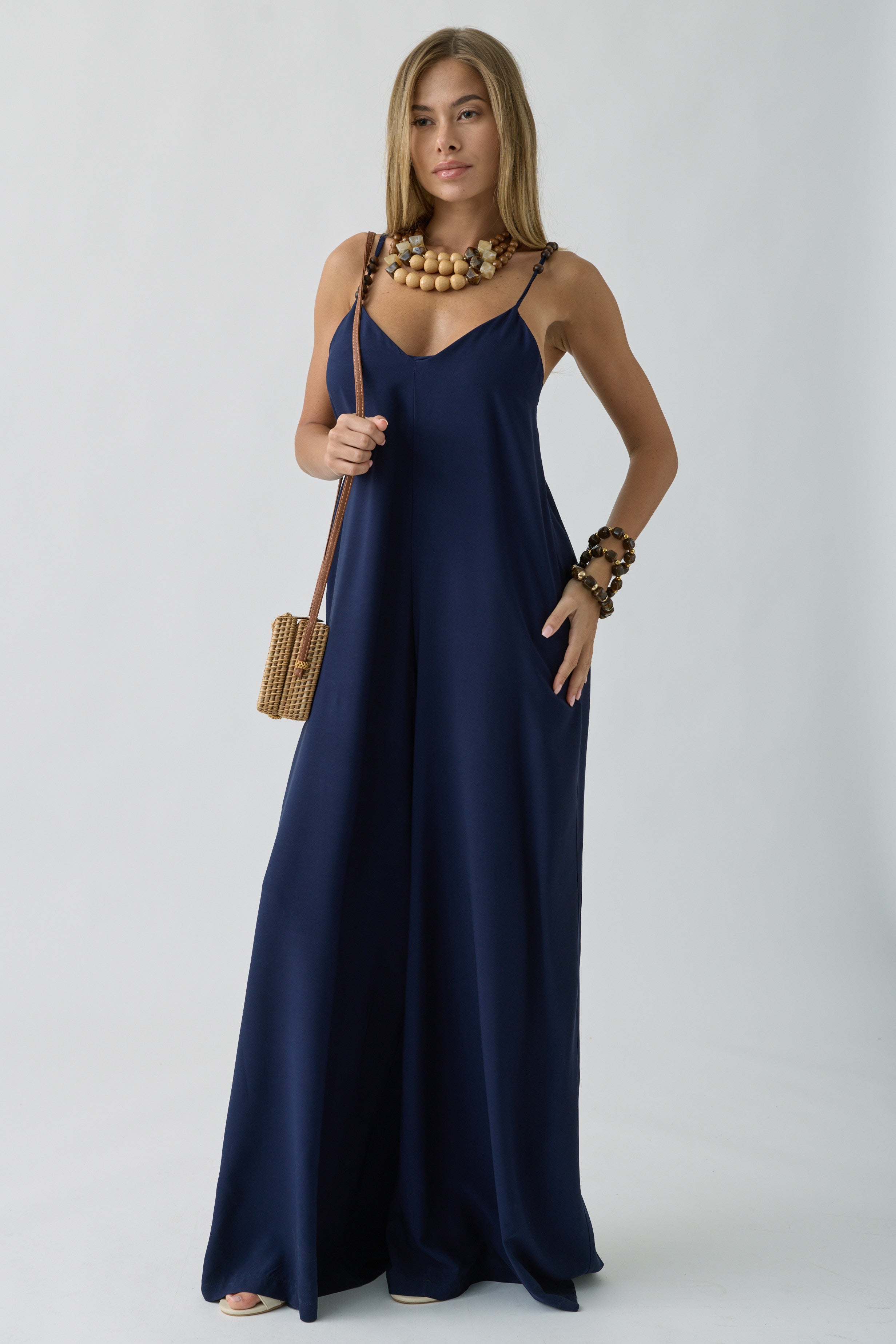 Tuta Zoe blu|Colore:Blu