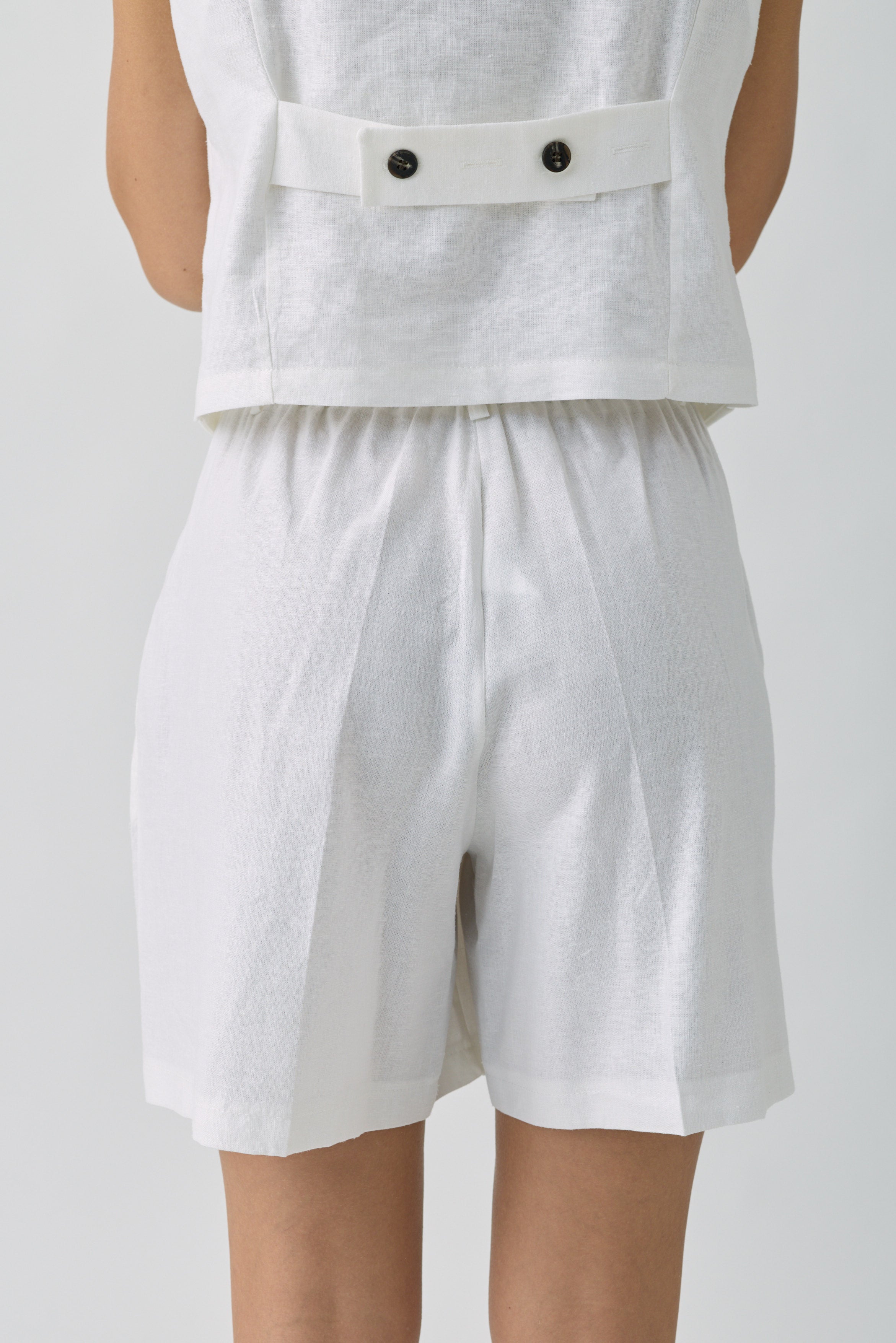 Bermuda Atena Bianco|Colore:Bianco