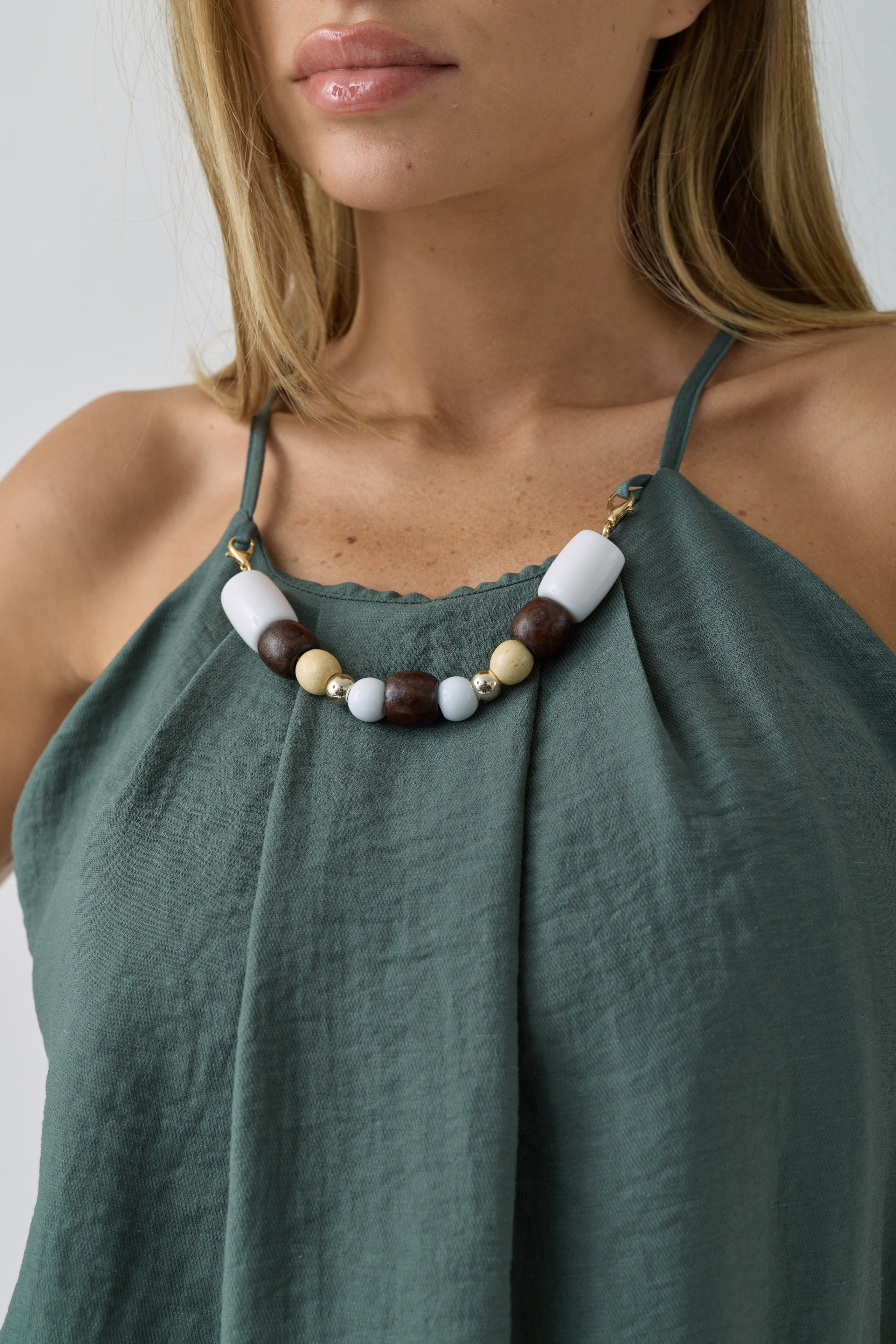 Top Havana Verde militare|Colore:Verde militare