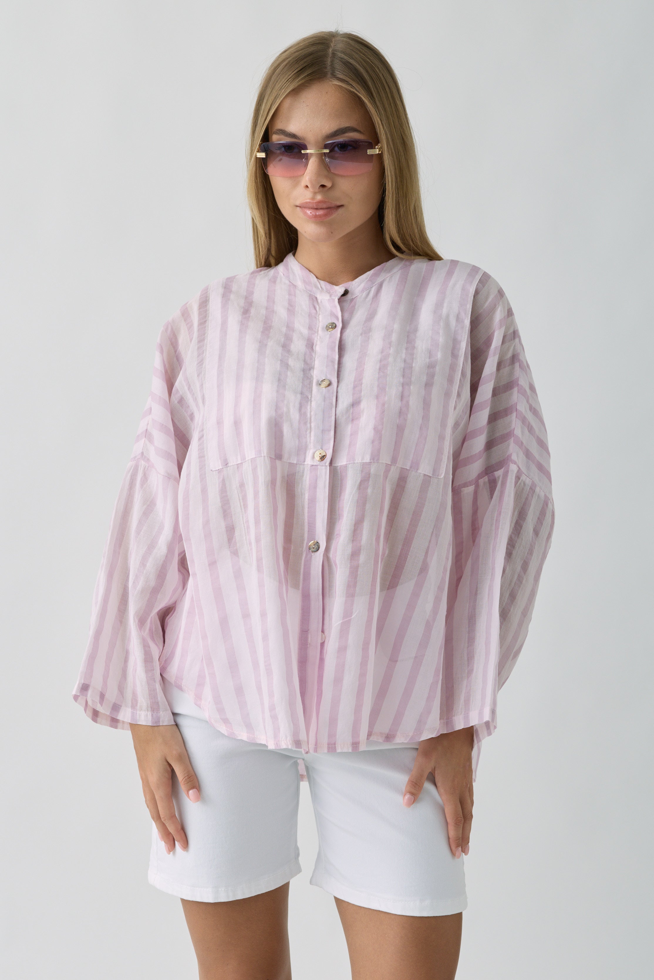 Camicia Polly rosa|Colore:Rosa