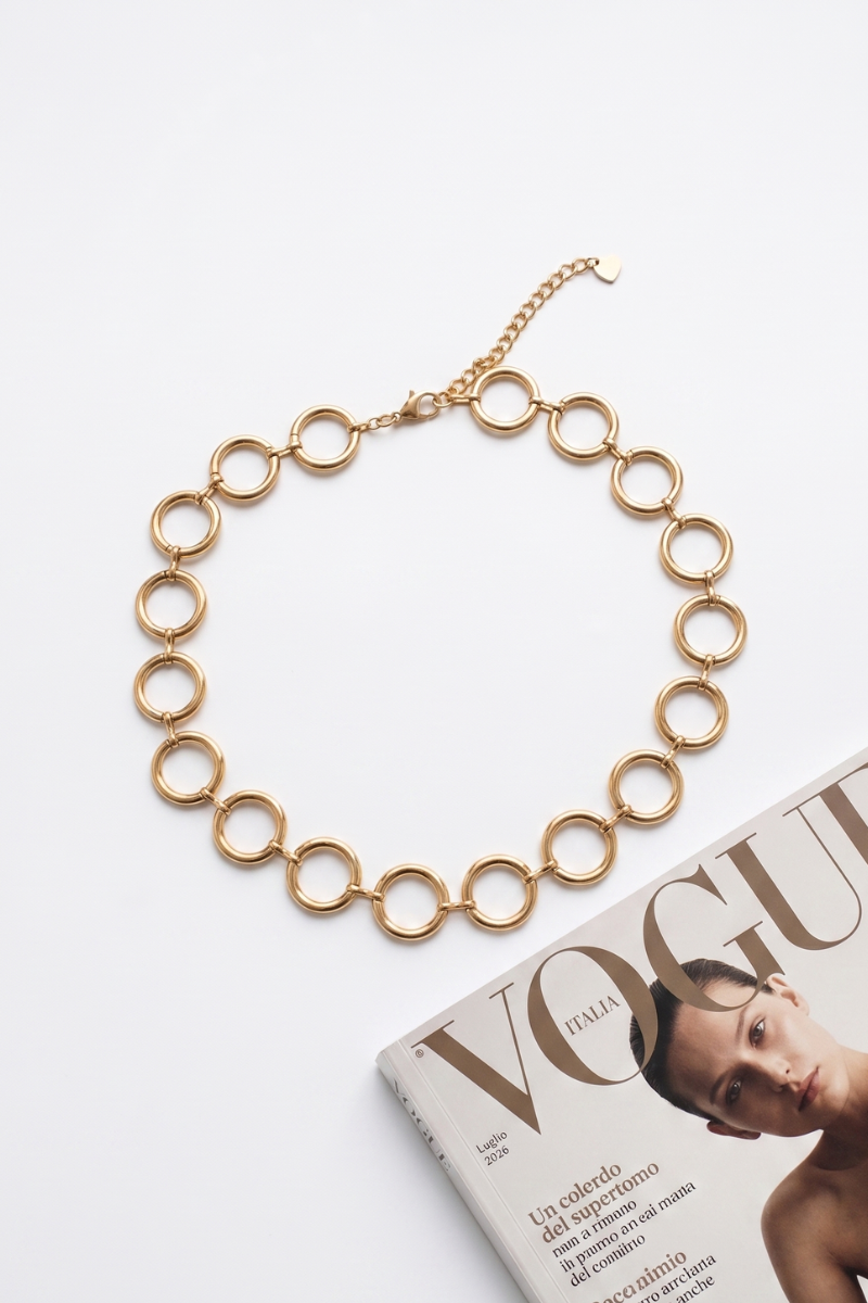 Collana Round oro|Colore:Oro