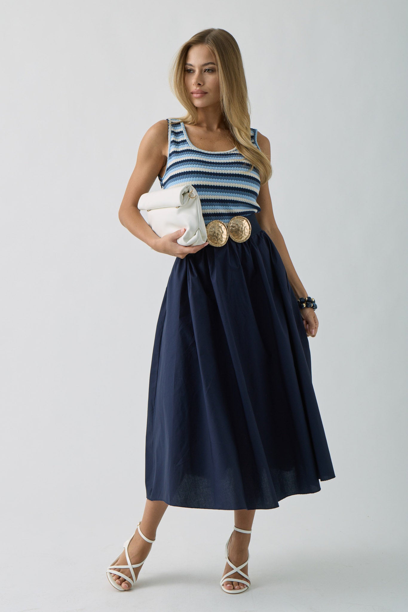 Abito Milos Blu|Colore:Blu