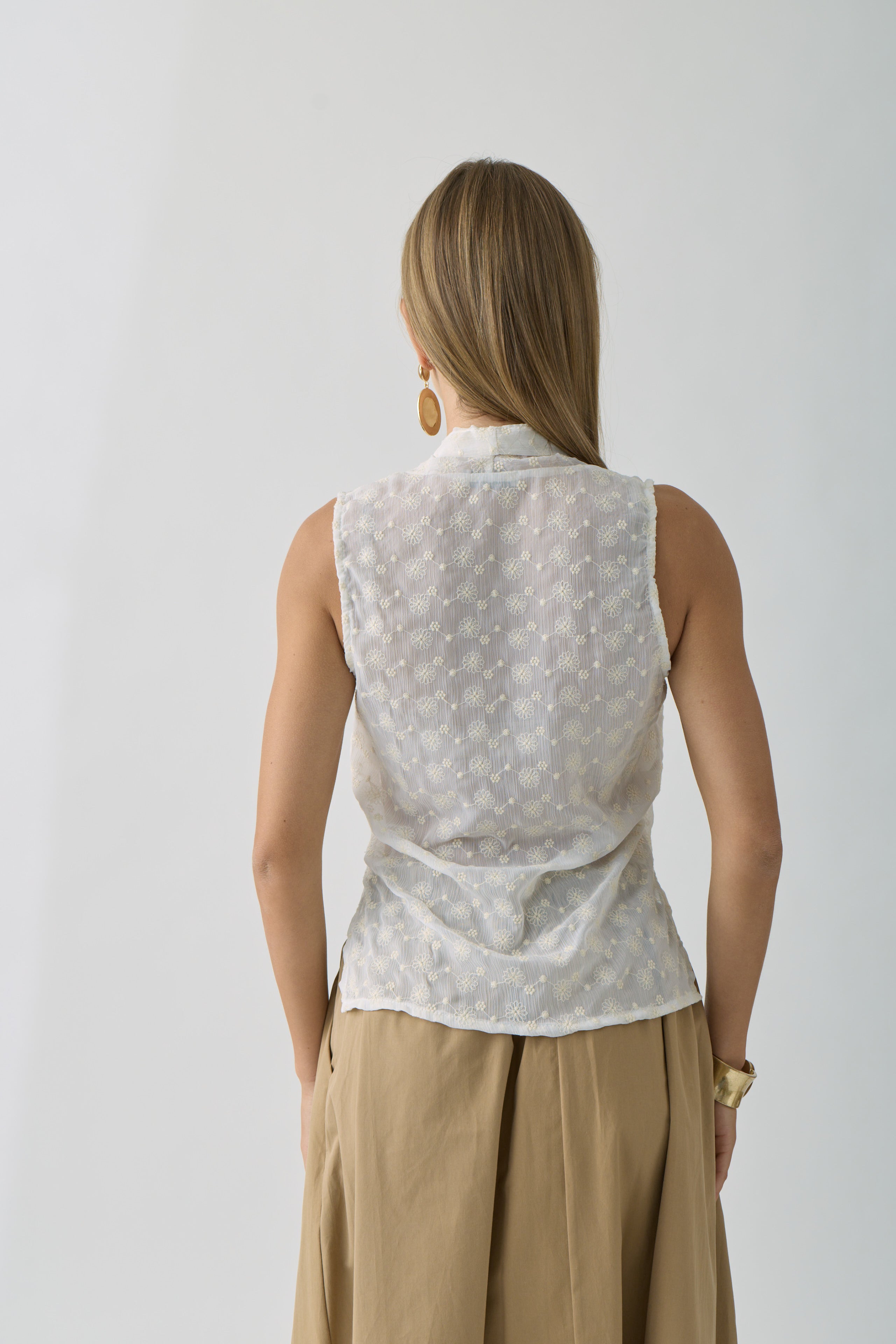 Camicia Daisy panna|Colore:Panna