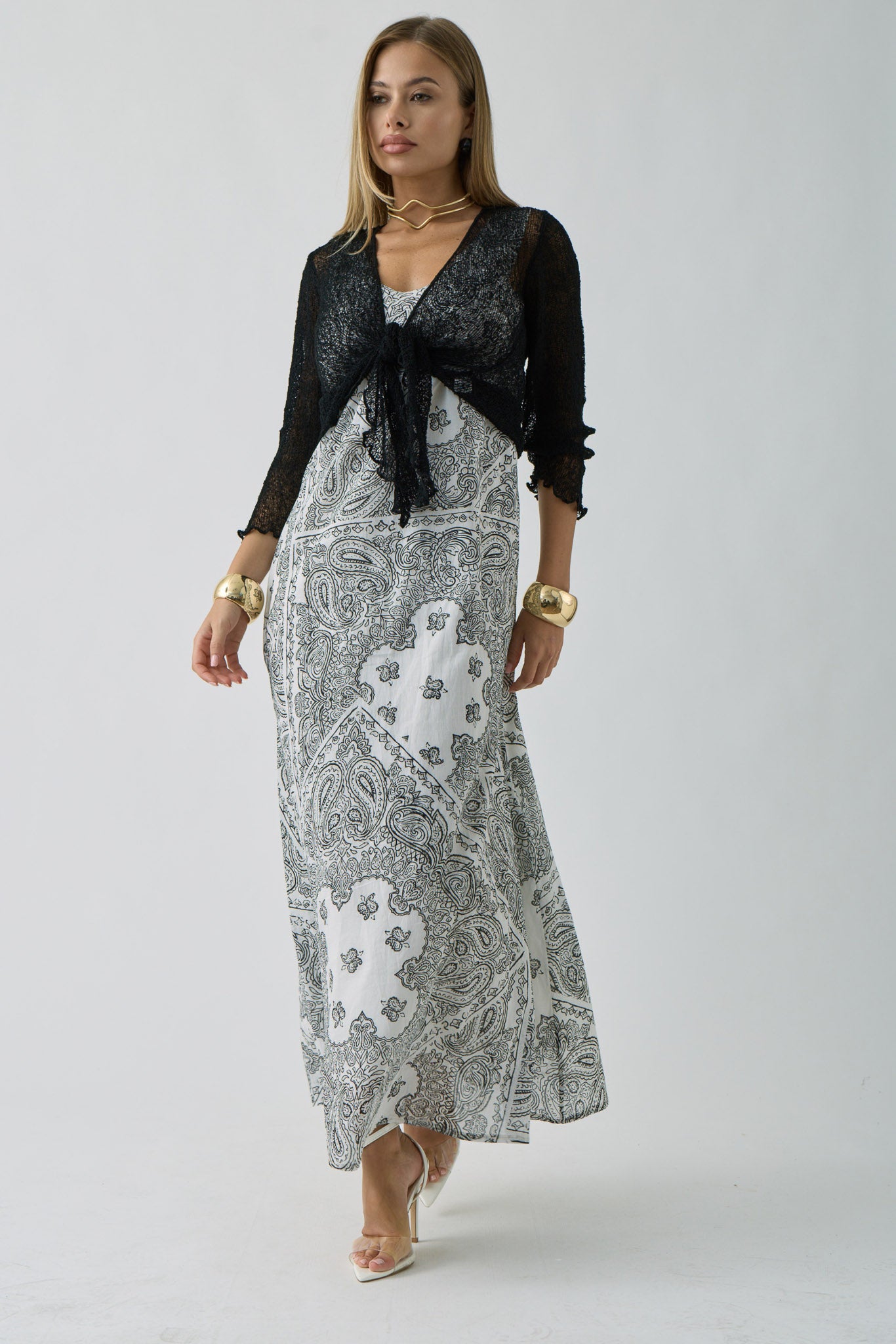 Abito Mandala nero|Colore:Nero