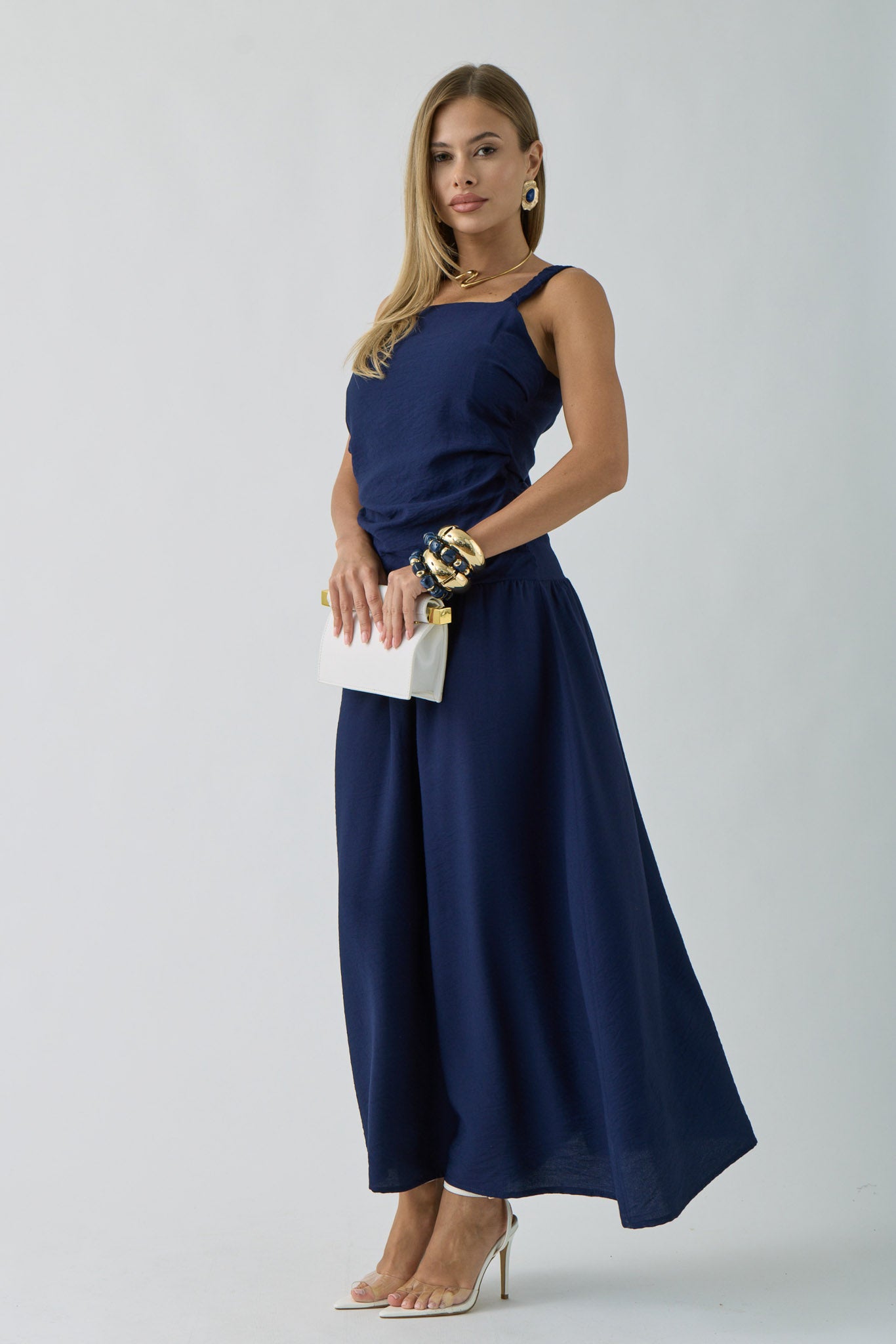 Abito Jasmine blu|Colore:Blu