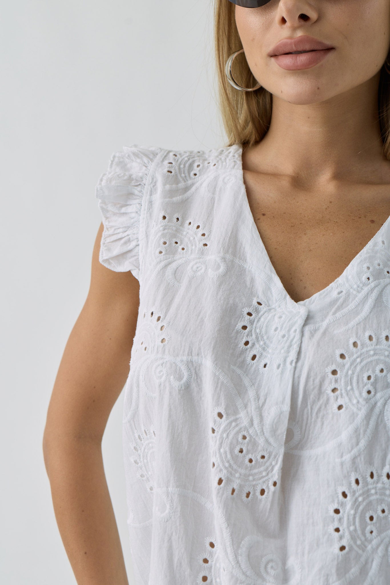 Blusa Corfu bianco|Colore:Bianco