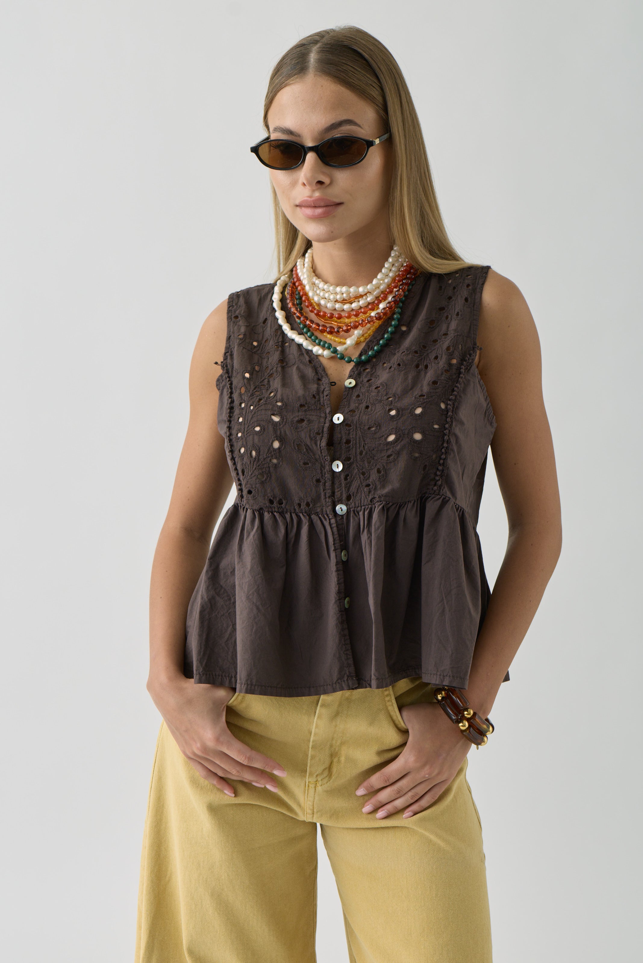 Camicia Penny testa di moro|Colore:Testa di moro
