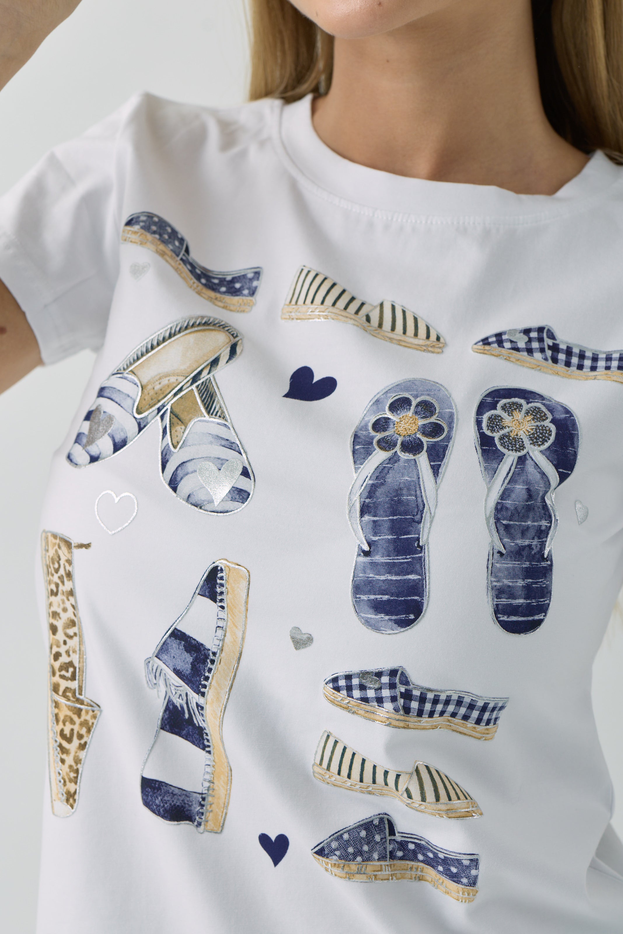 T-Shirt Mediterranea blu|Colore:Blu
