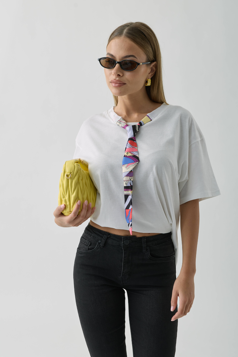 T-Shirt Cindy nero|Colore:Nero
