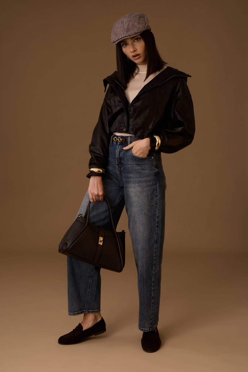 Jeans Ballon denim|Colore:Denim