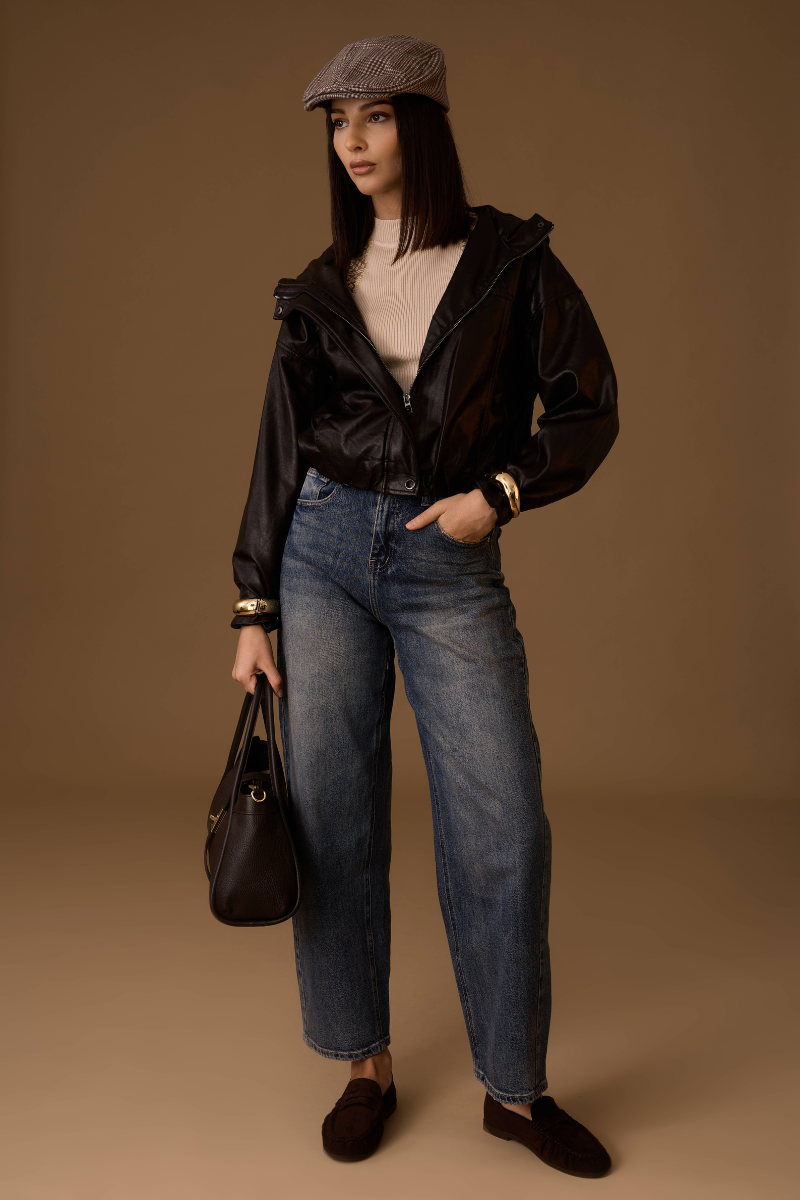 Jeans Ballon denim|Colore:Denim