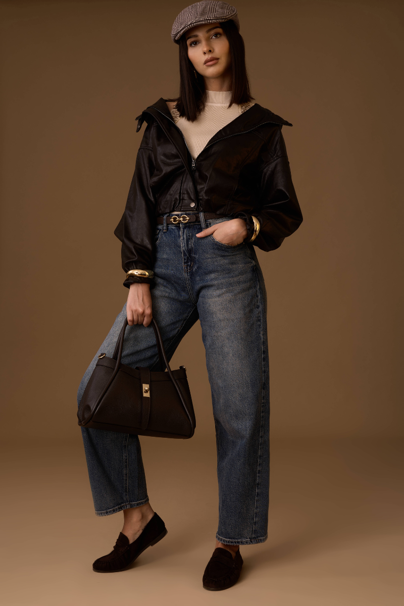 Jeans Ballon denim|Colore:Denim