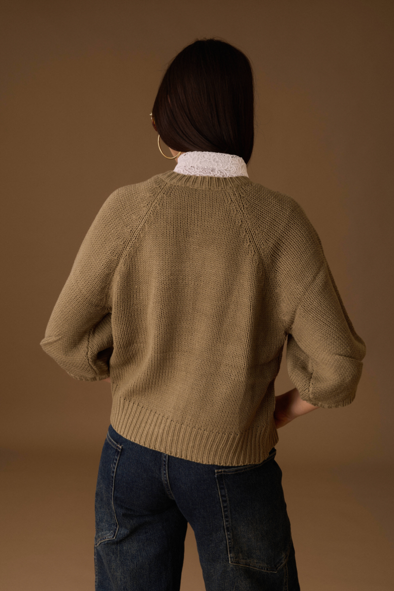 Cardigan Lauren verde|Colore:Verde