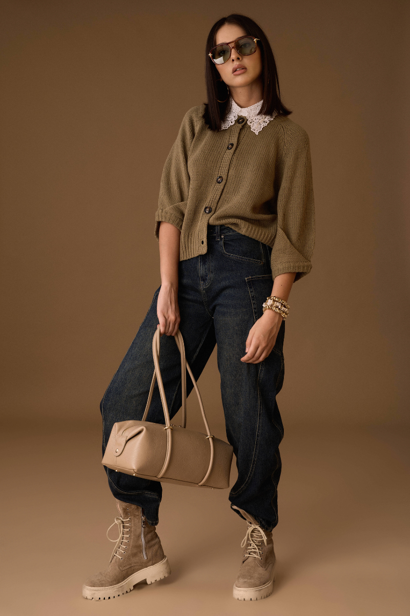 Jeans Con Tasconi denim|Colore:Denim