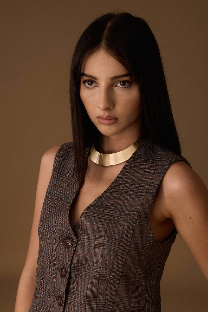 Gilet Sartoriale Galles testa di moro|Colore:Testa di moro