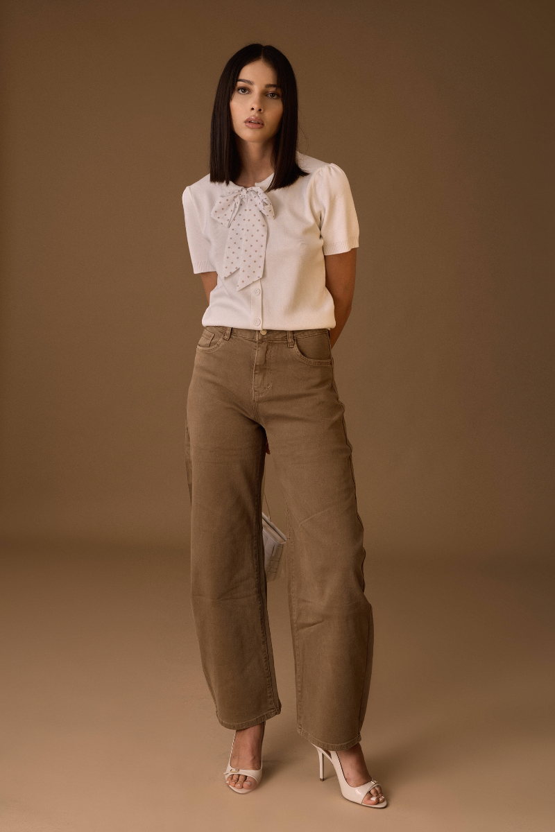 Pantalone Ballon cammello|Colore:Cammello