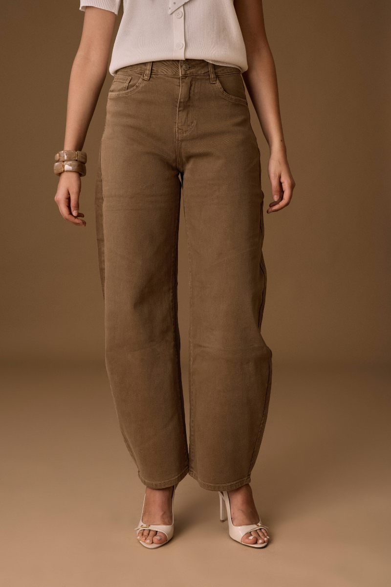 Pantalone Ballon cammello|Colore:Cammello