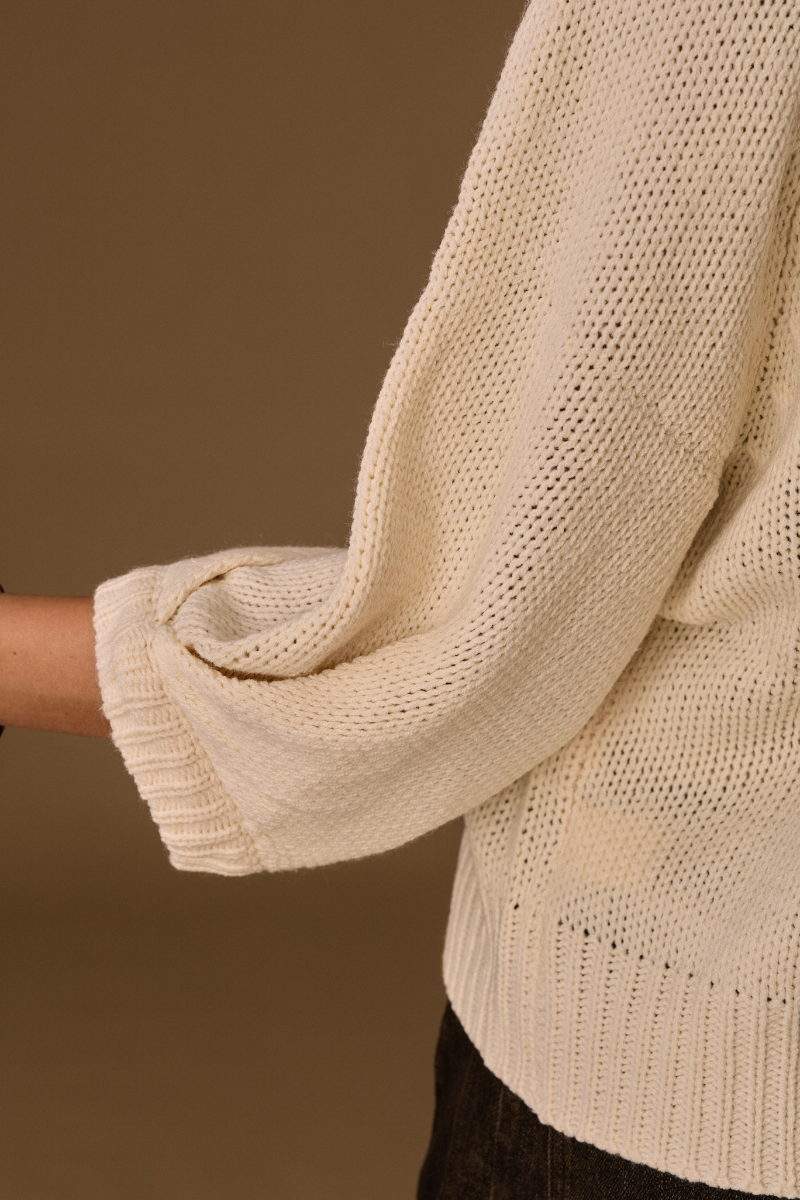Cardigan Lauren Burro|Colore:Burro