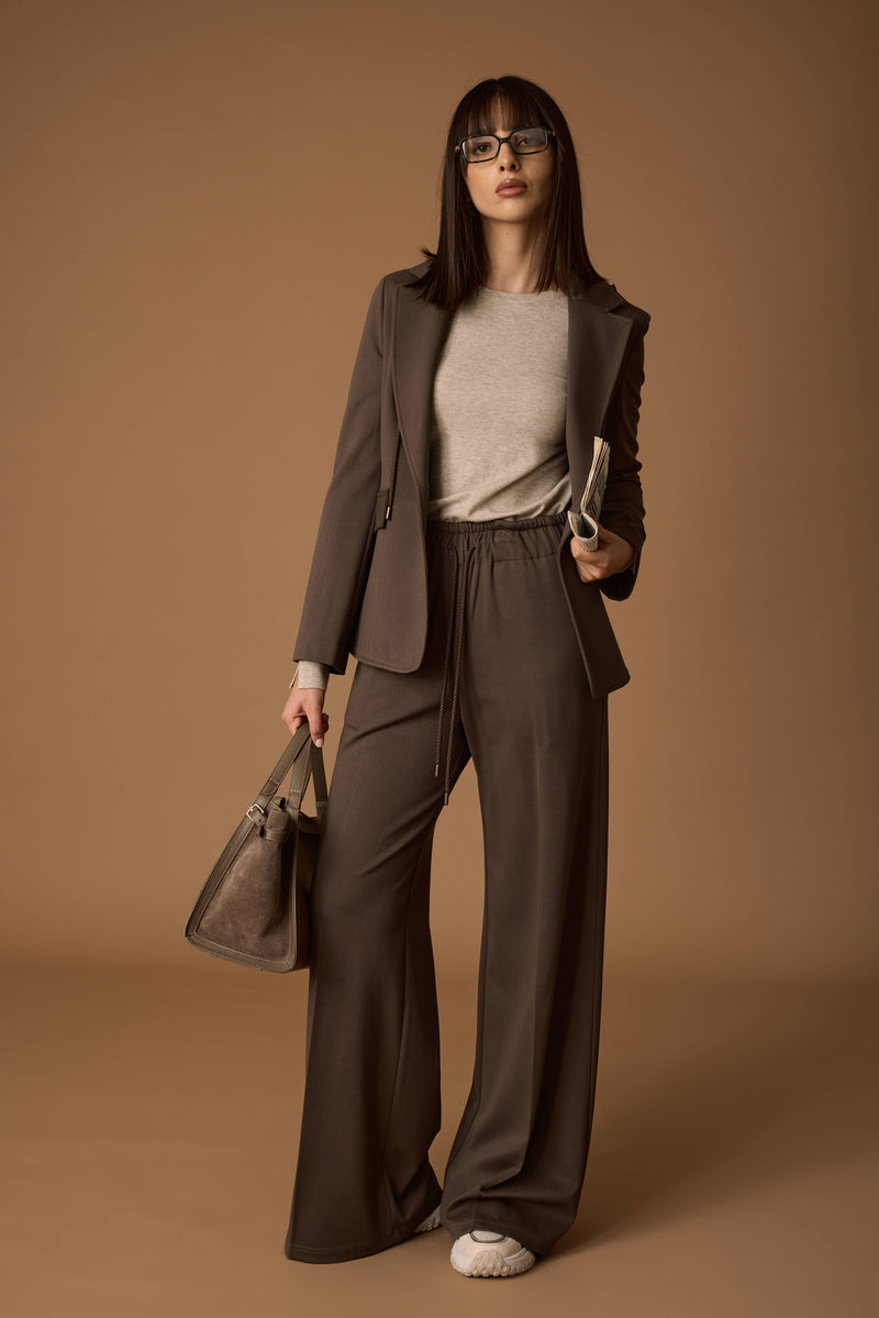 PAntalone Sartoriale René fango|Colore:Fango