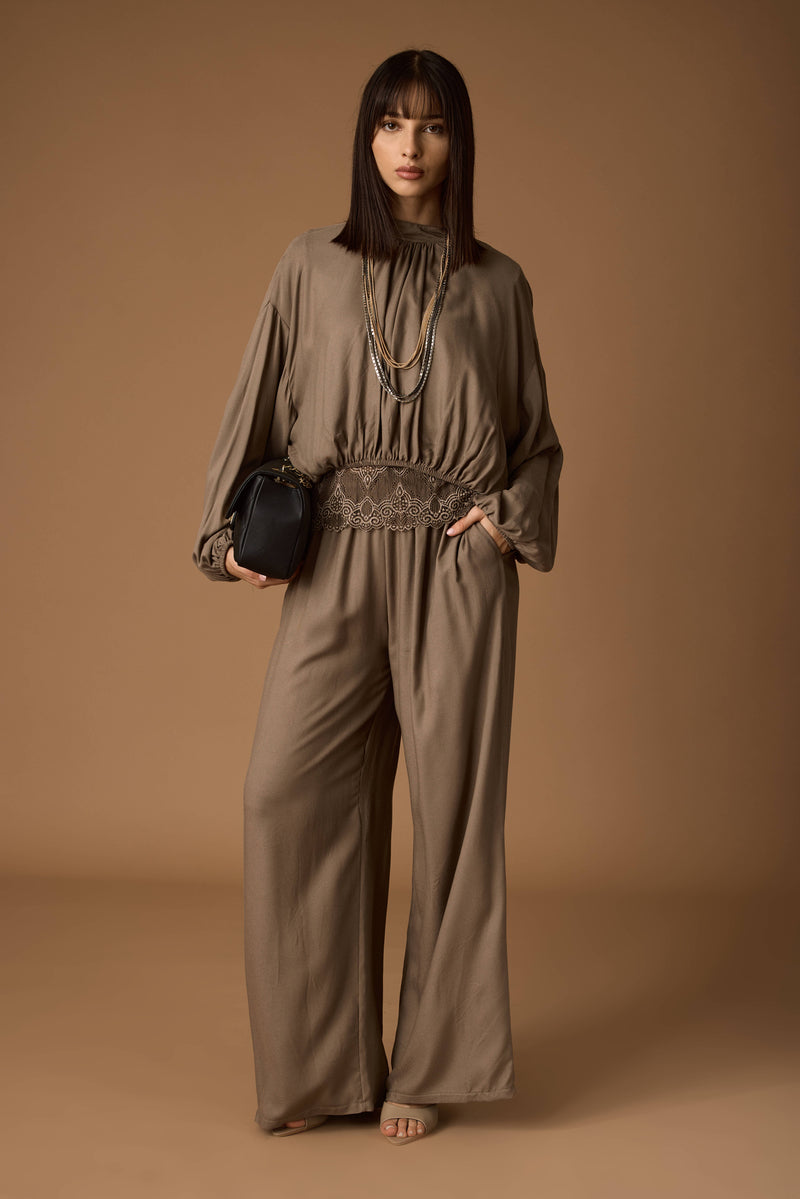 Coordinato Comfort fango|Colore:Fango