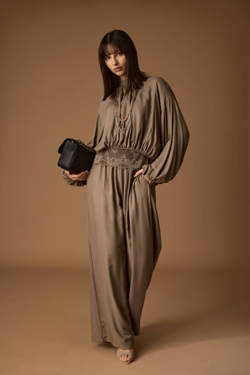 Coordinato Comfort fango|Colore:Fango