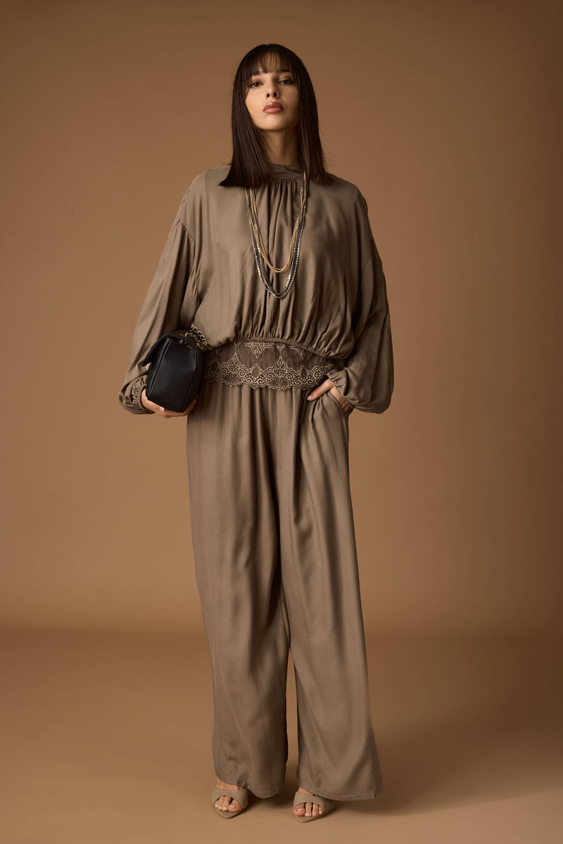 Coordinato Comfort fango|Colore:Fango