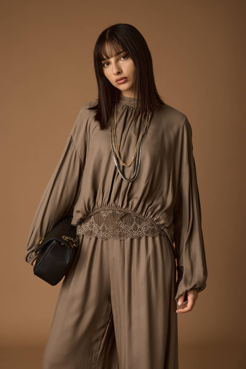 Coordinato Comfort fango|Colore:Fango
