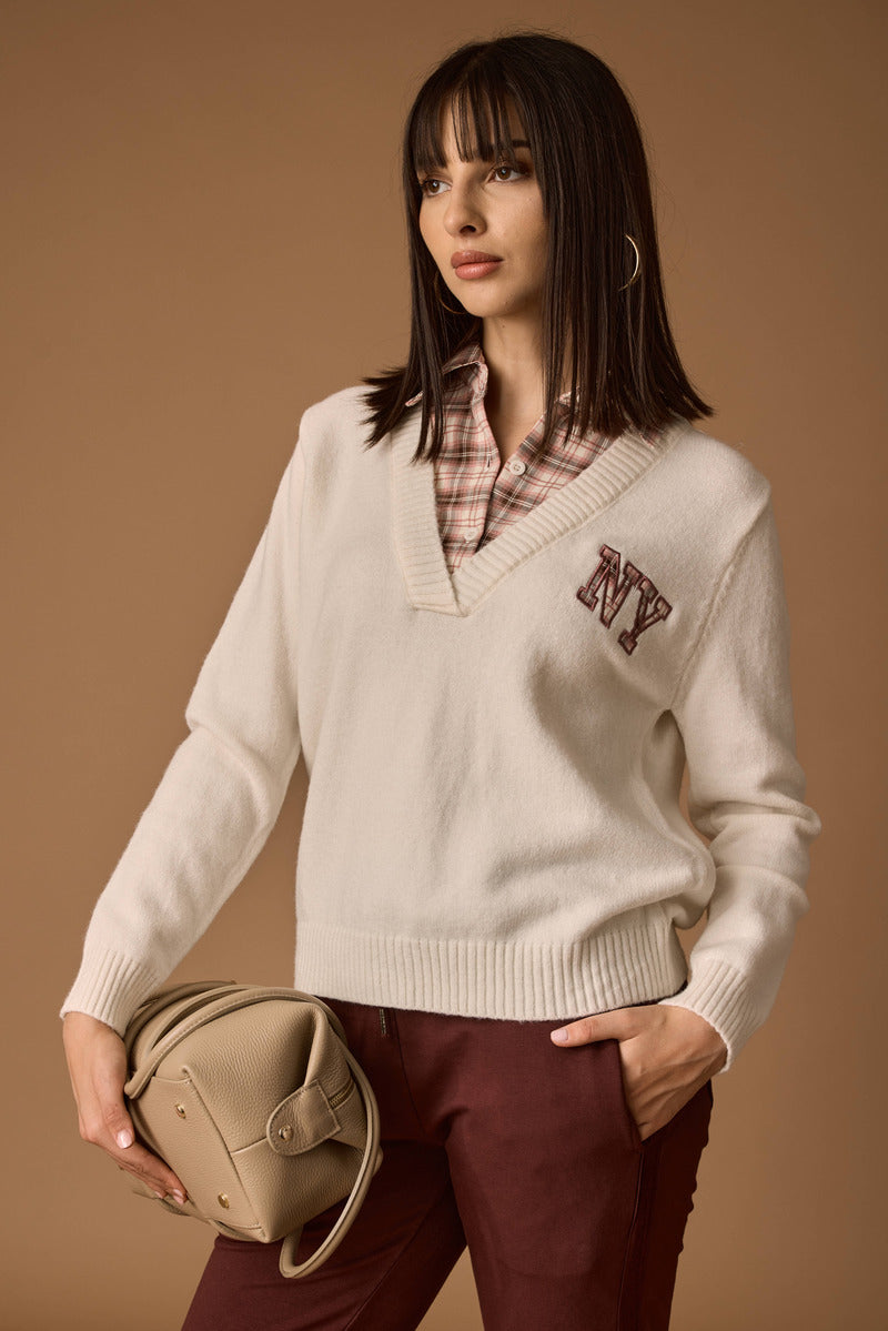 Pull NY rosa|Colore:Rosa