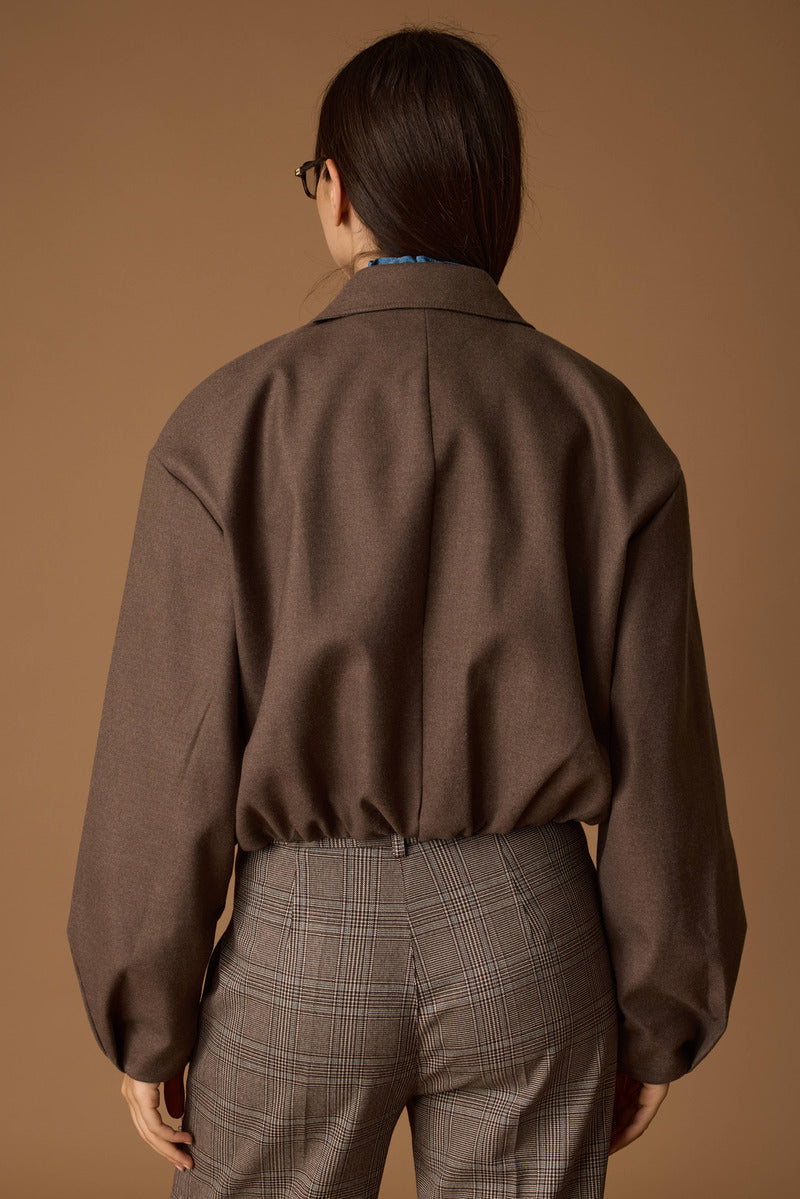 Bomber Urban tortora|Colore:Tortora