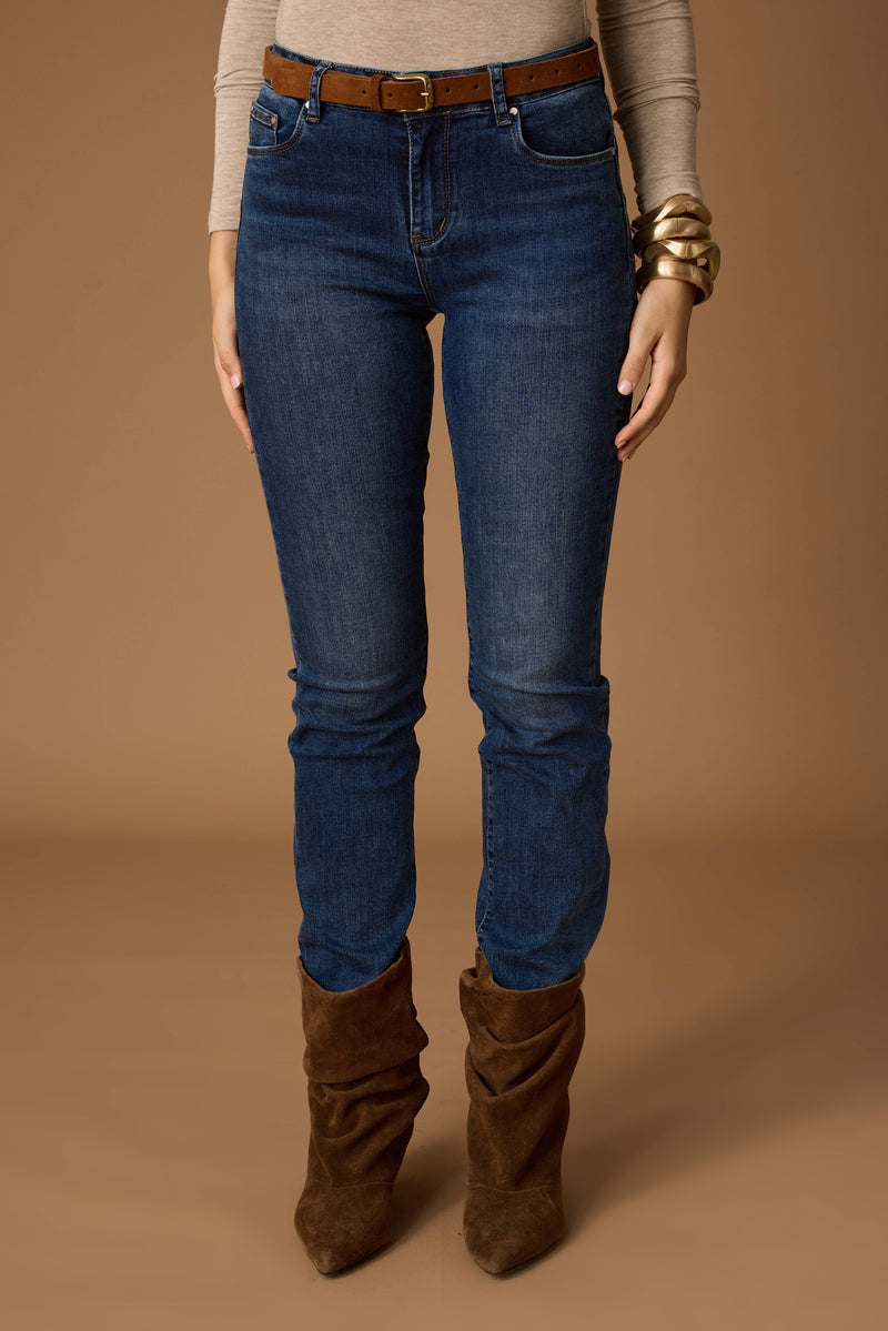 Jeans Push Up denim|Colore:Denim