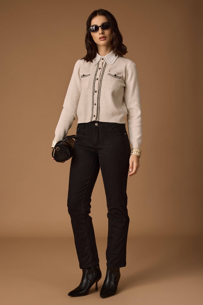 Pantalone Simply Nero|Colore:Nero