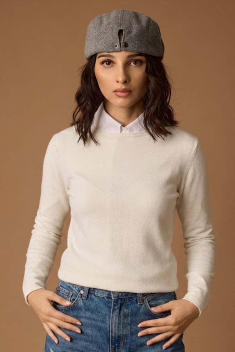 Pull Basic gesso|Colore:Gesso