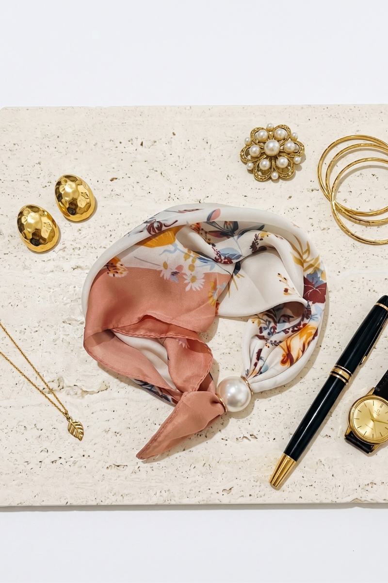Foulard Spring rosa|Colore:Rosa