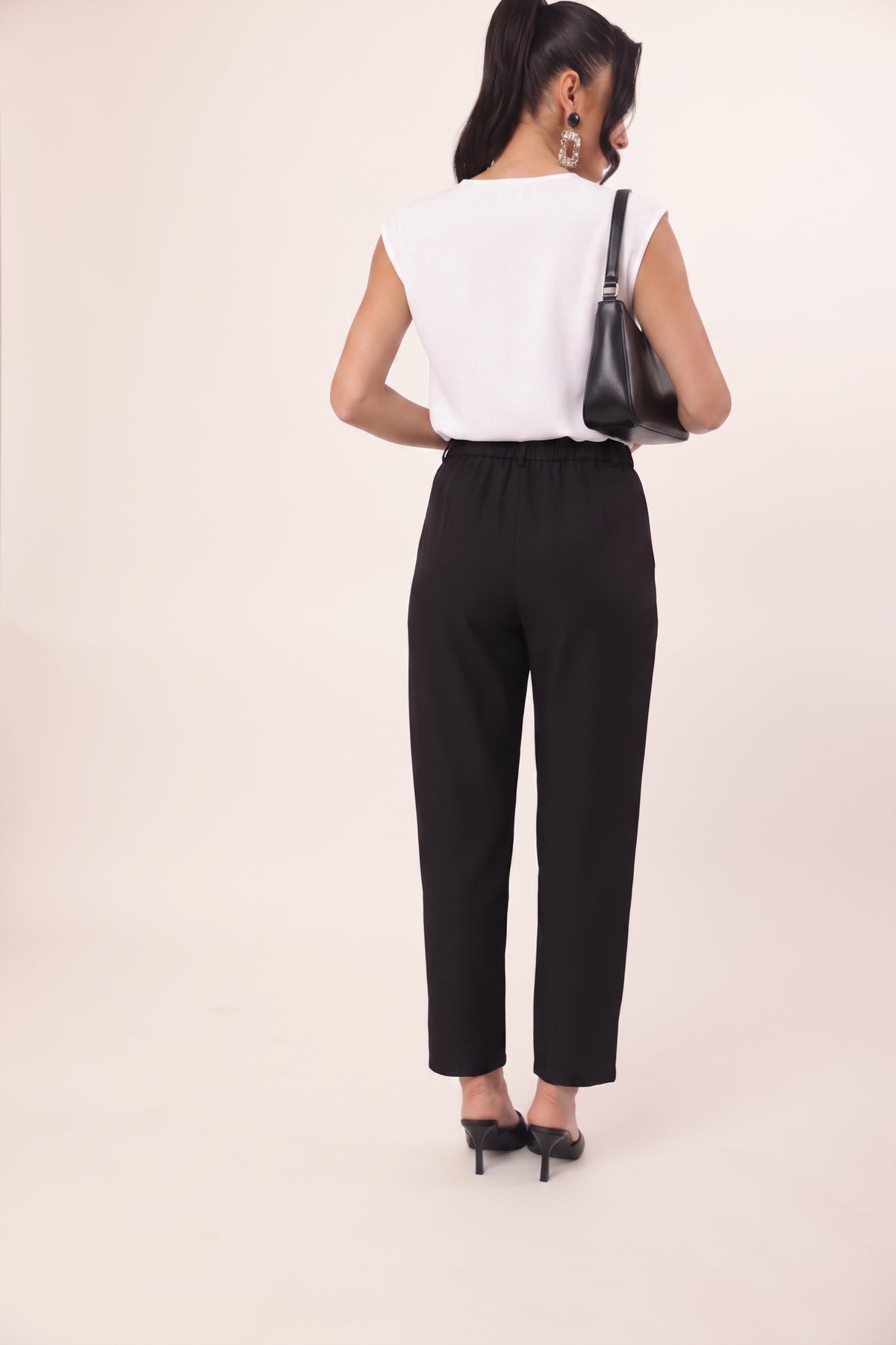 Pantalone Pratico Nero|Colore:Nero